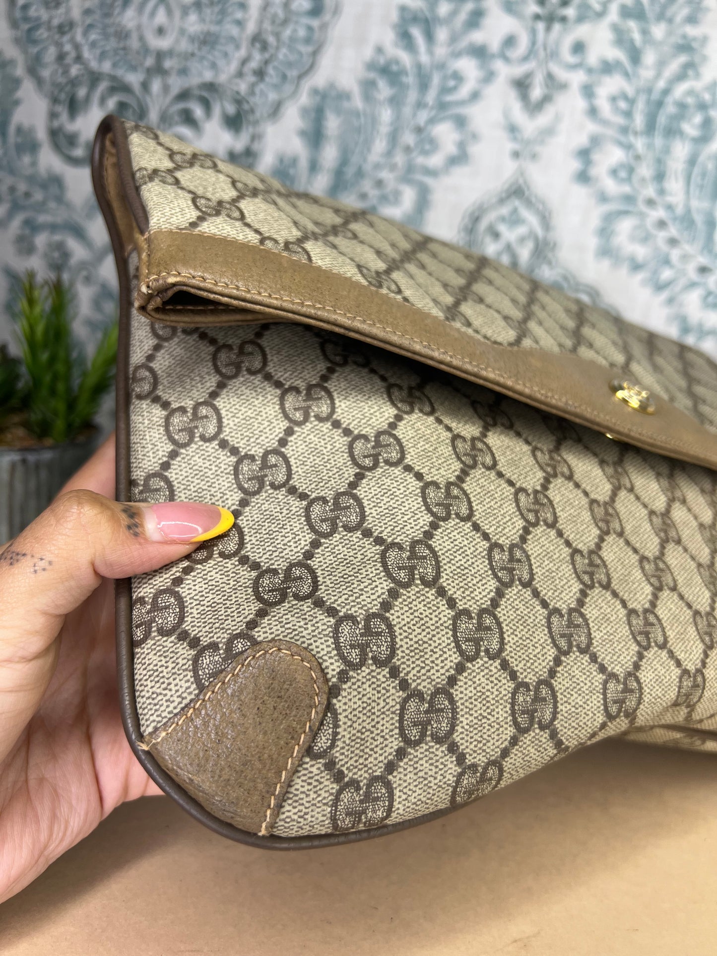 Gucci Brown Clutch