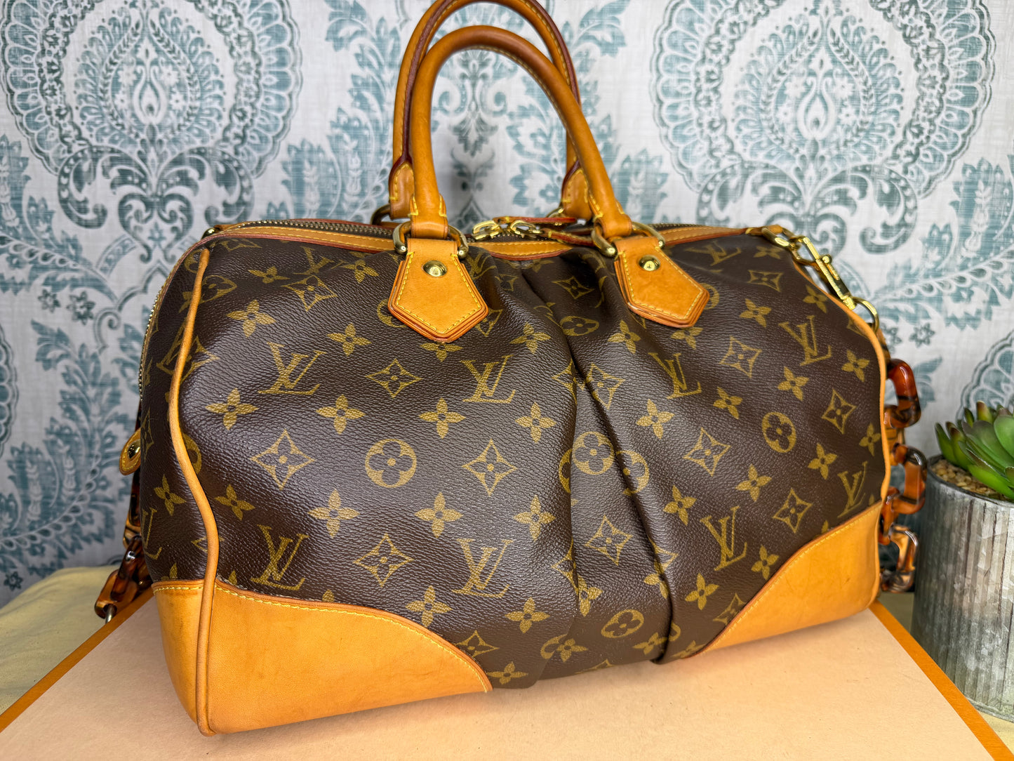 Louis Vuitton Limited Edition Stephen Sprouse Boston Bag