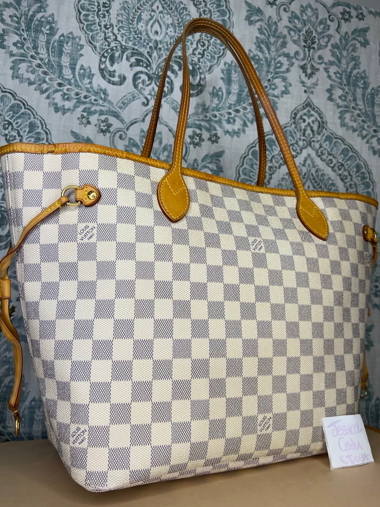 Louis Vuitton Neverfull MM Damier Azur