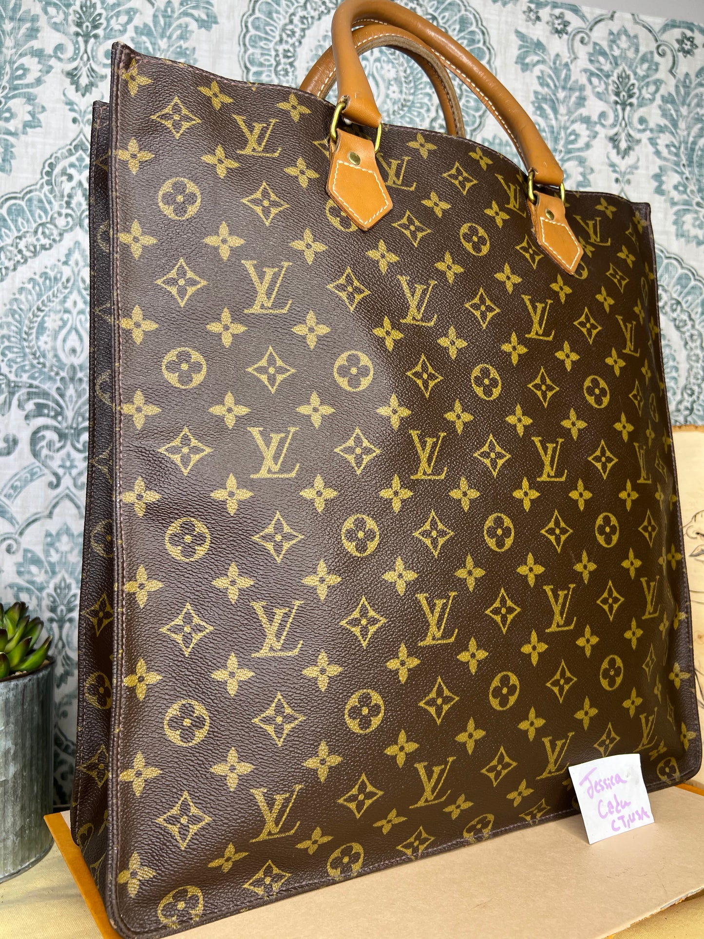 Louis Vuitton French Company Sac Plat