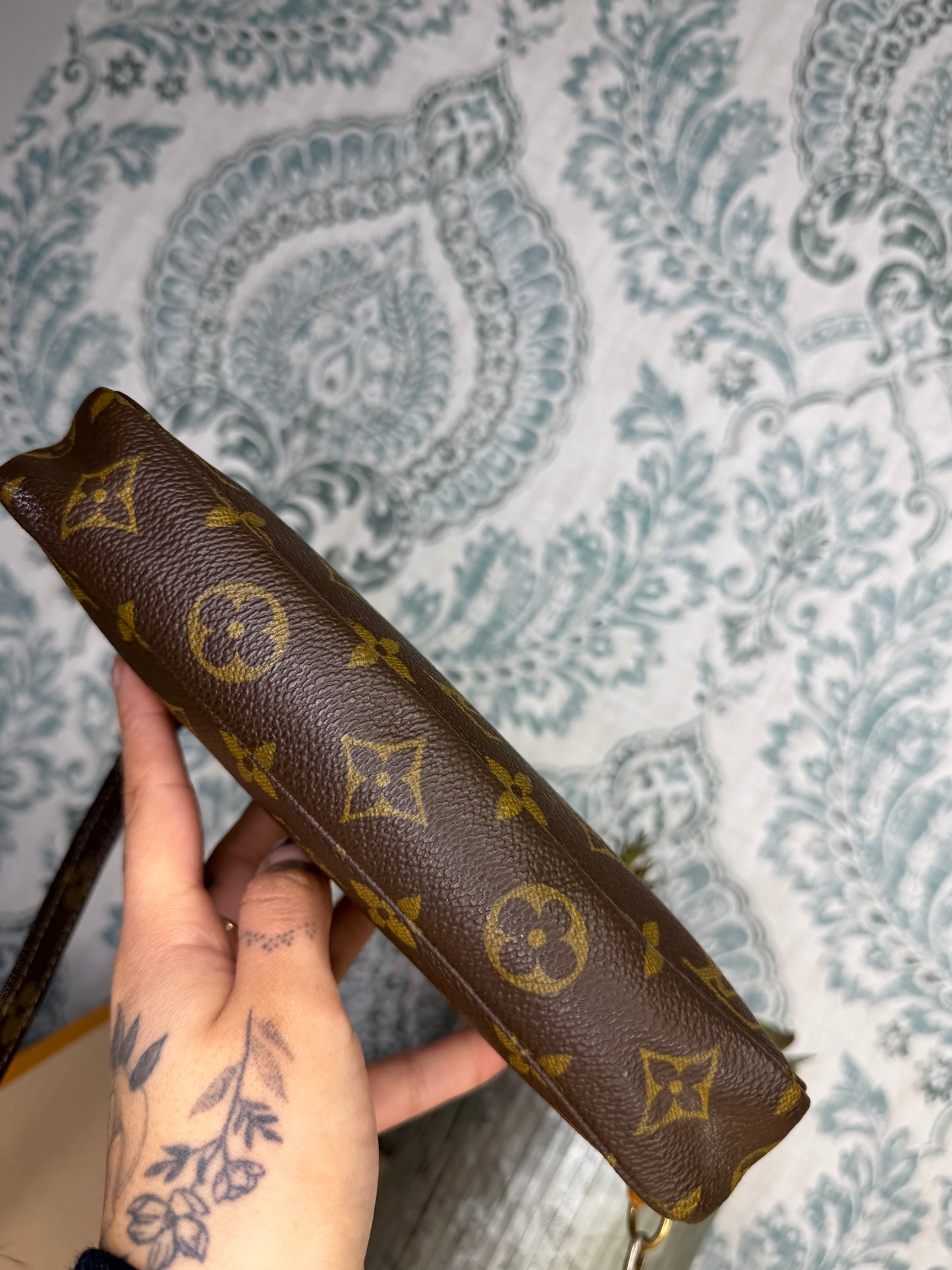 Louis Vuitton Pochette Accessories with Monogram Strap #2