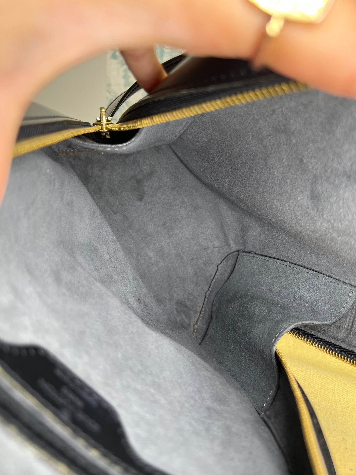 Louis Vuitton Epi Black Mabillon