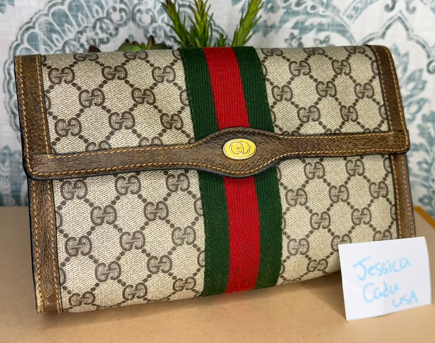 Gucci Sherry Line Clutch