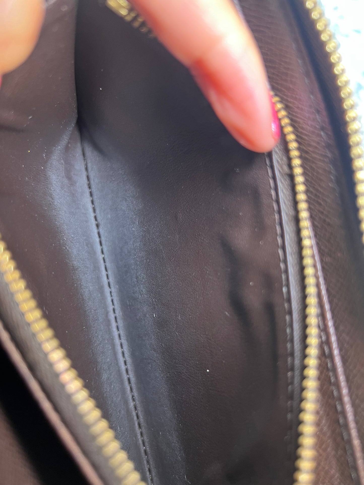 Louis Vuitton Damier Ebene Zippy Wallet