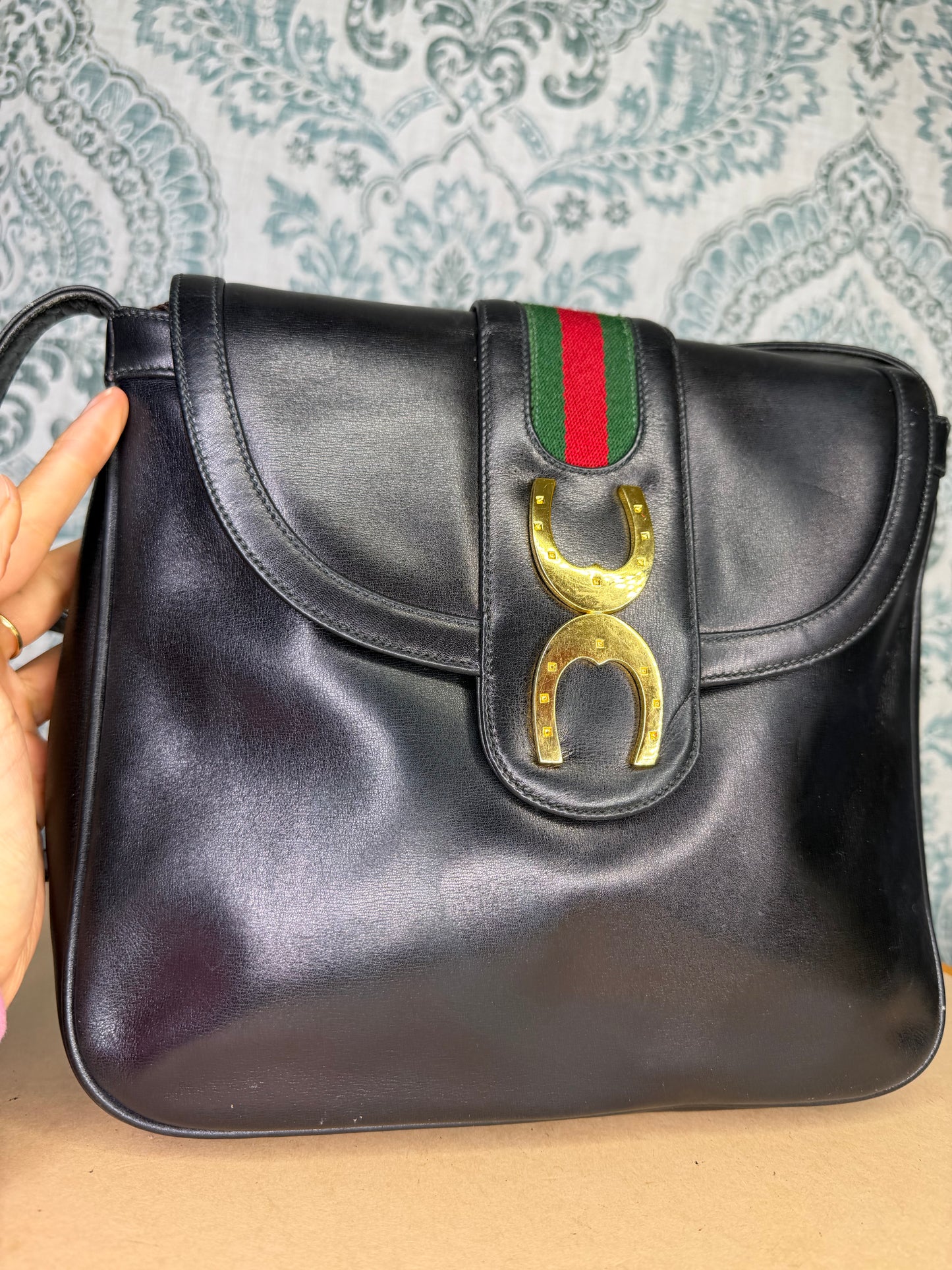 Gucci Vintage Sherry Line Shoulder Bag