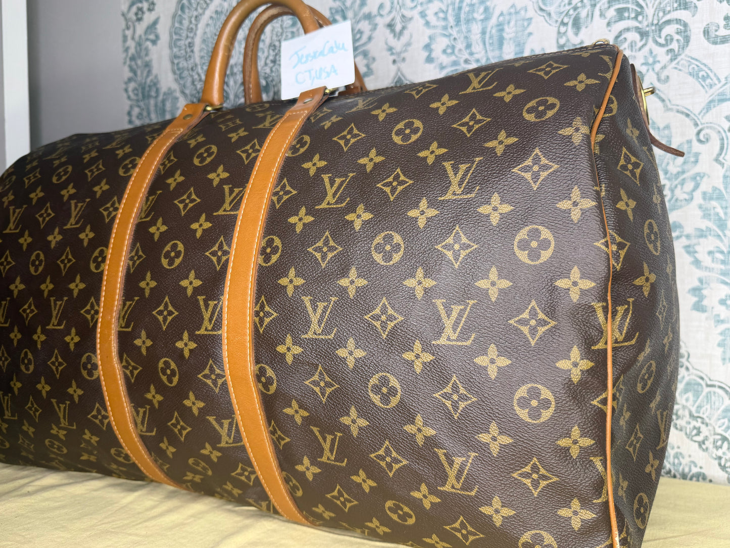 Louis Vuitton French Company Keepall 55