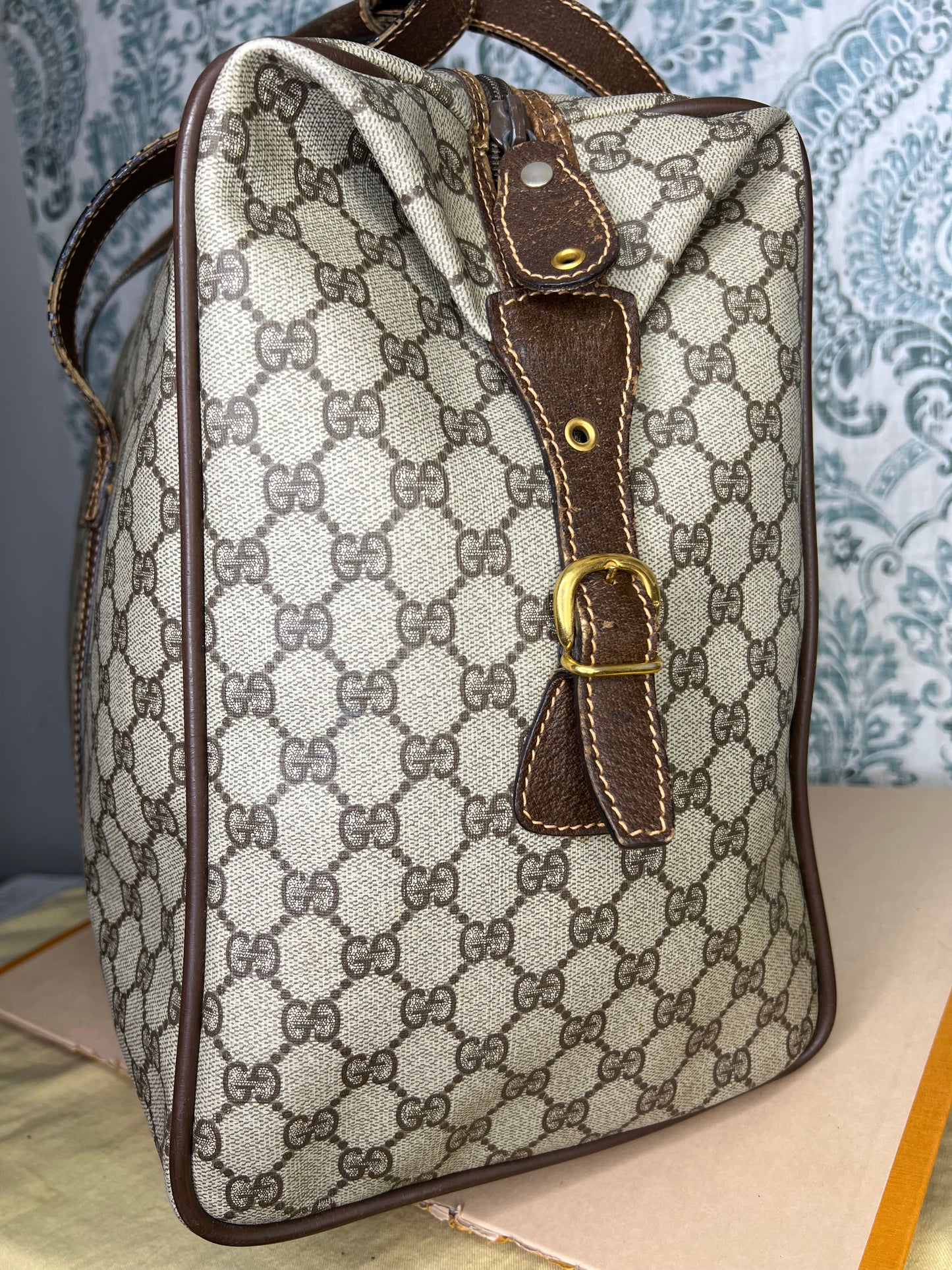 Gucci Supreme Weekender Duffle Bag