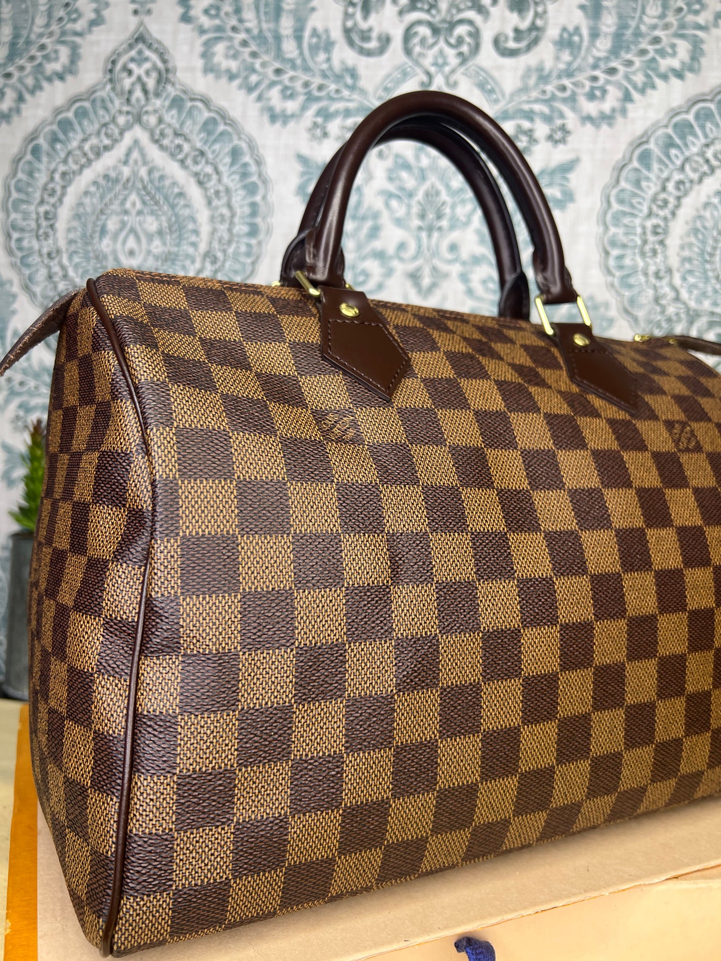 Louis Vuitton Speedy 30 Damier Ebene