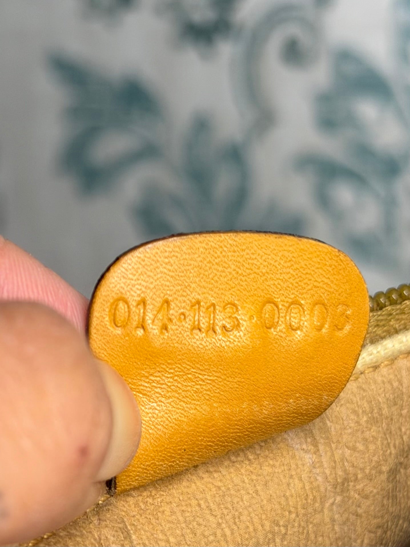 Gucci Micro GG Tan Clutch