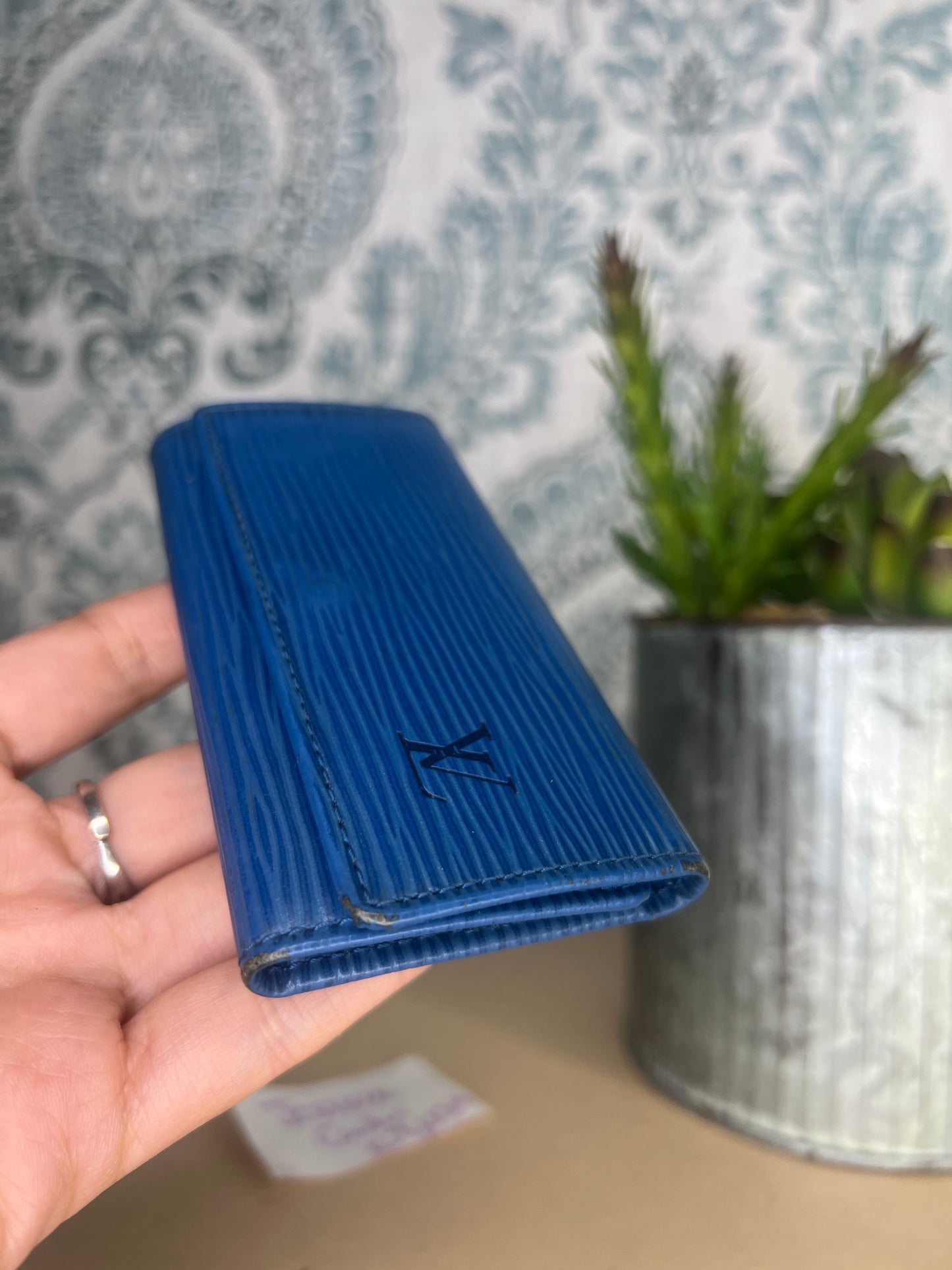 Louis Vuitton Epi Blue Key Holder #1
