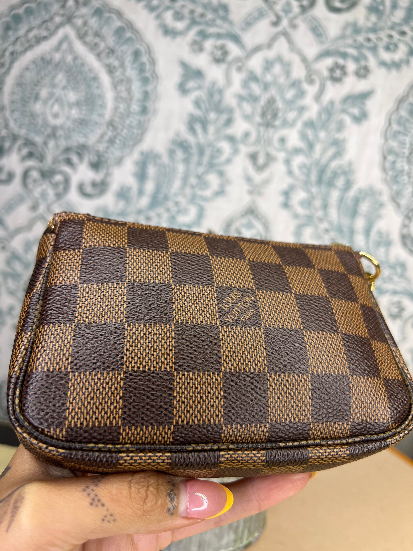 Louis Vuitton Damier Ebene Trunks & Bags Mini Pochette