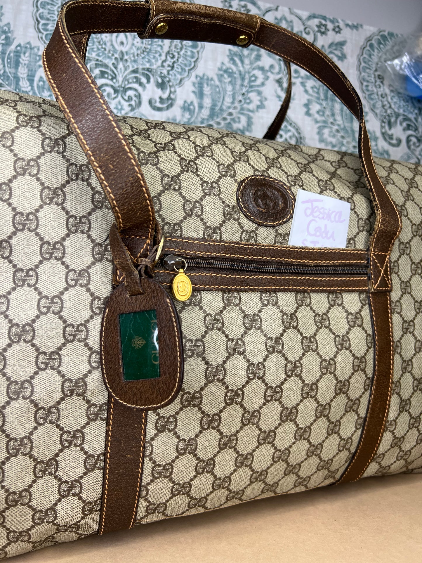 Gucci Supreme Weekender Duffle Bag
