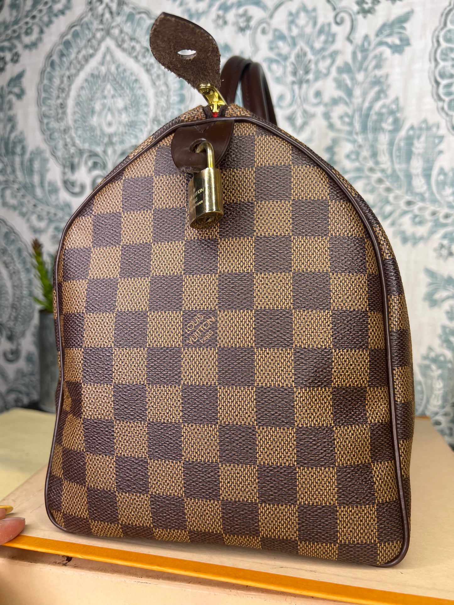Louis Vuitton Speedy 30 Damier Ebene