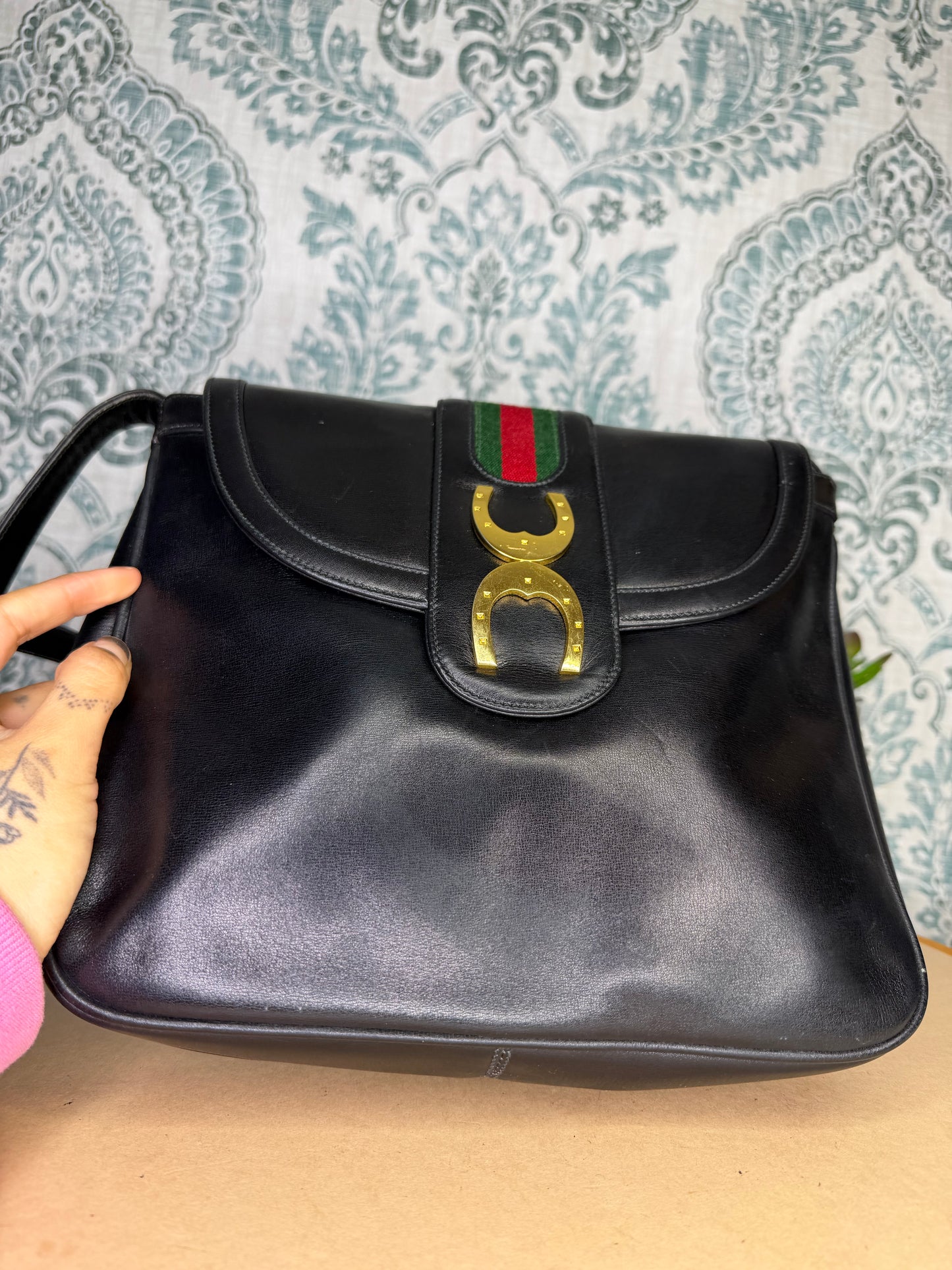 Gucci Vintage Sherry Line Shoulder Bag