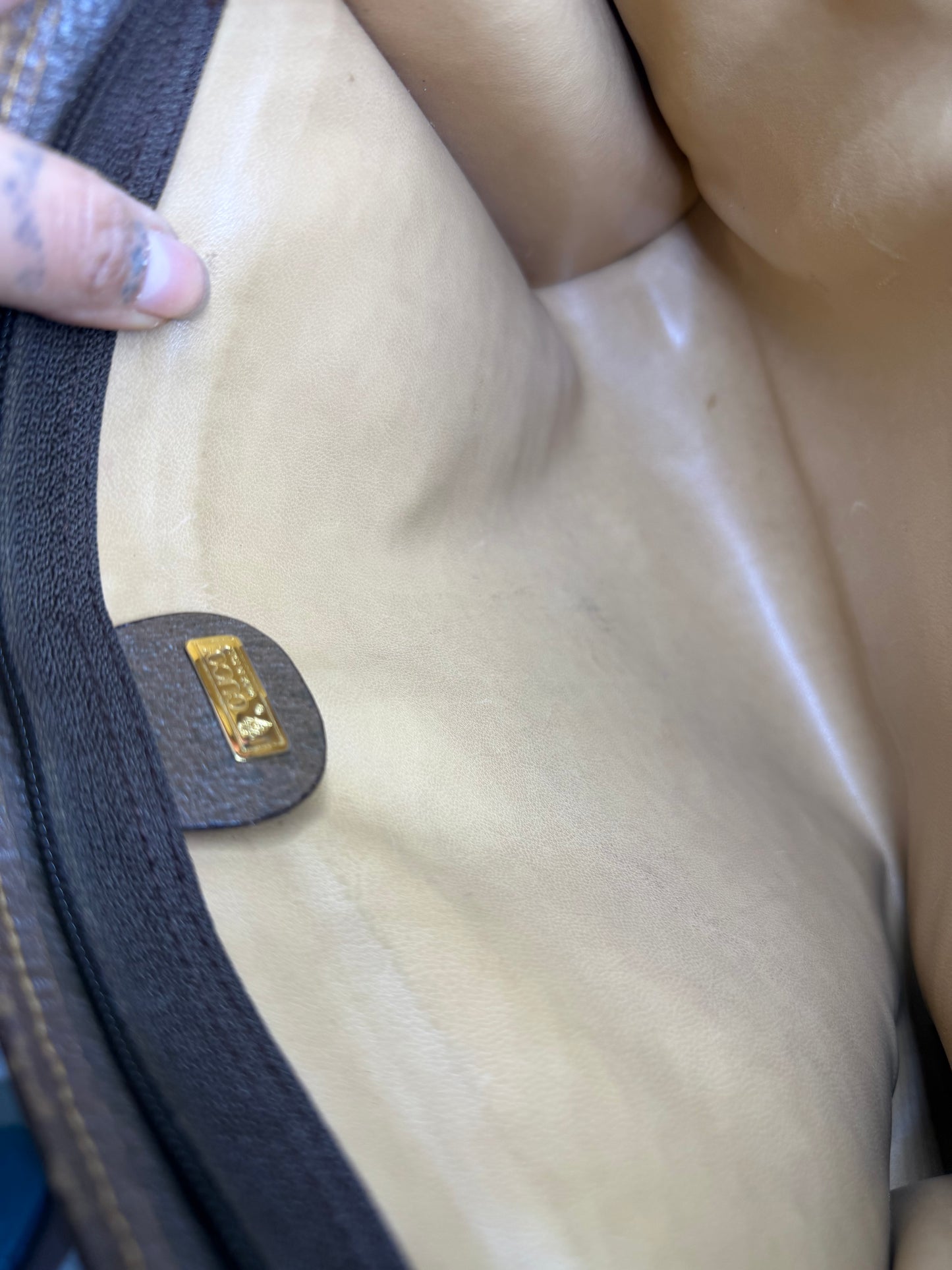Gucci Supreme Brown Clutch