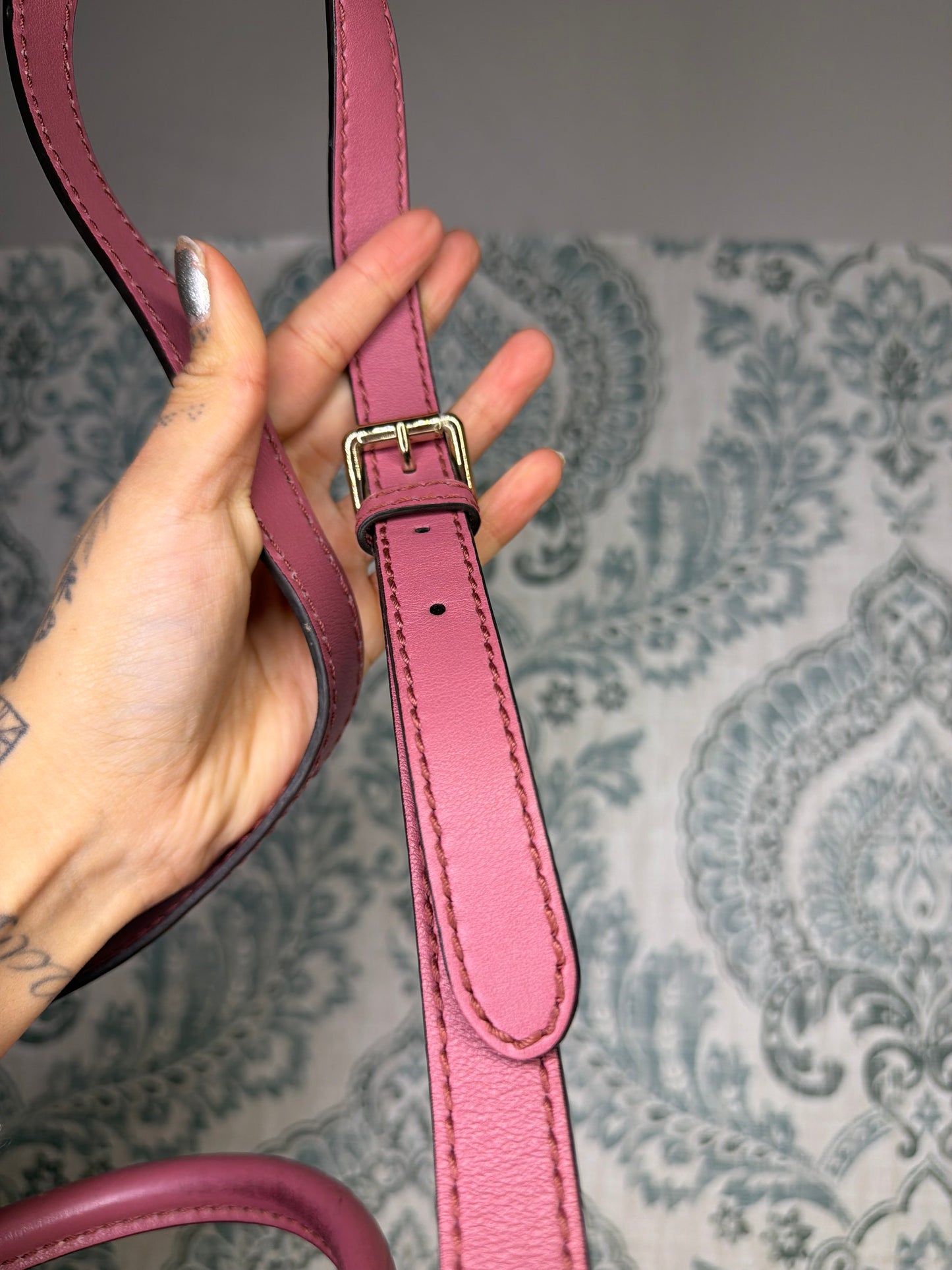 Gucci Pink Micro Guccissima Medium Sukey
