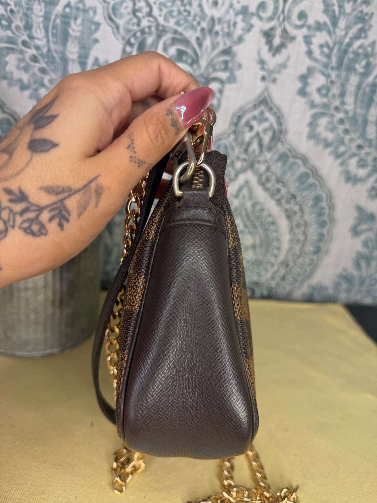 Louis Vuitton Damier Ebene Trousse Pochette