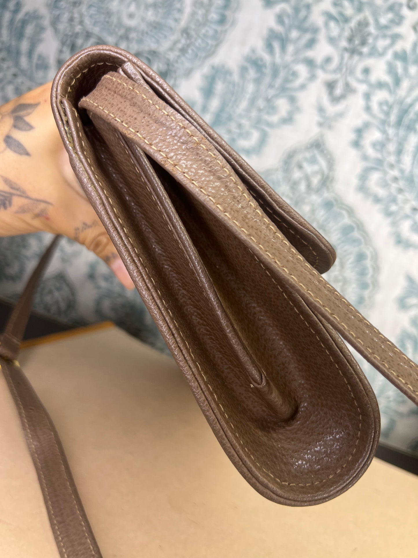 Gucci Supreme Vintage 2way Purse/Clutch