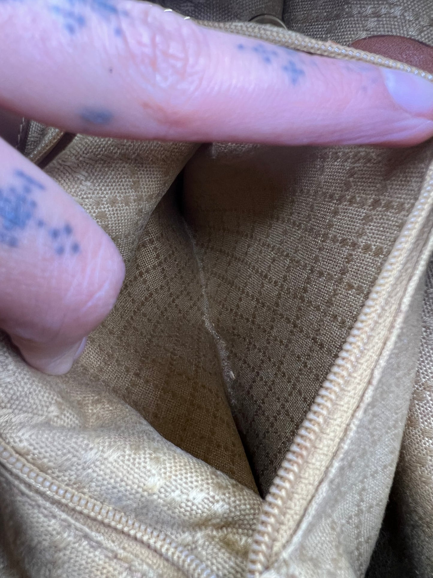 Gucci Bambo Brown Leather Backpack