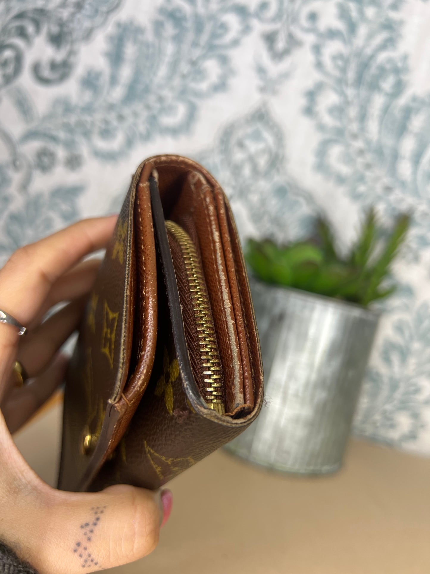 Louis Vuitton Porte Monnaie Tresor Wallet #1