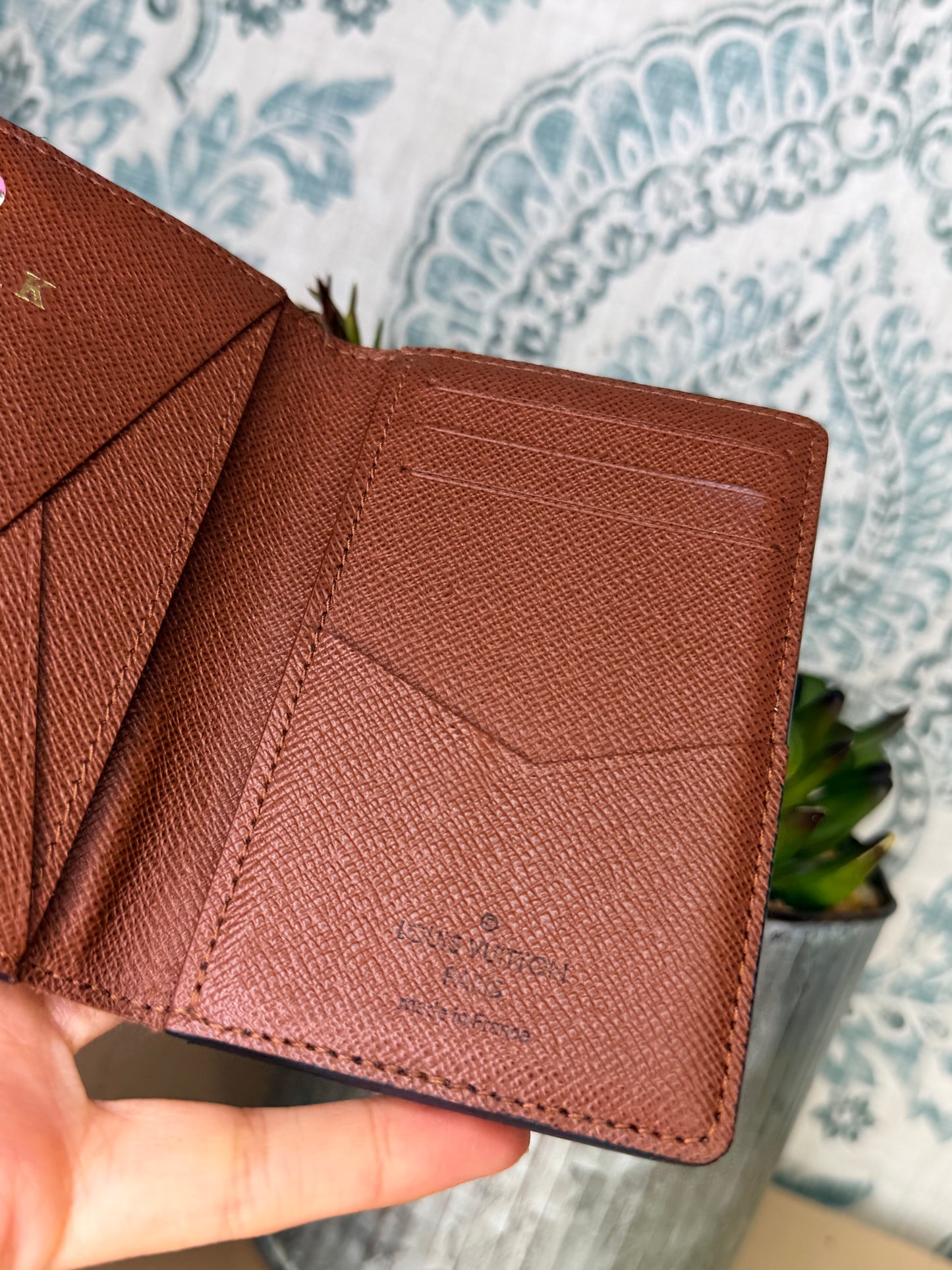 Louis Vuitton Pocket Organizer Monogram