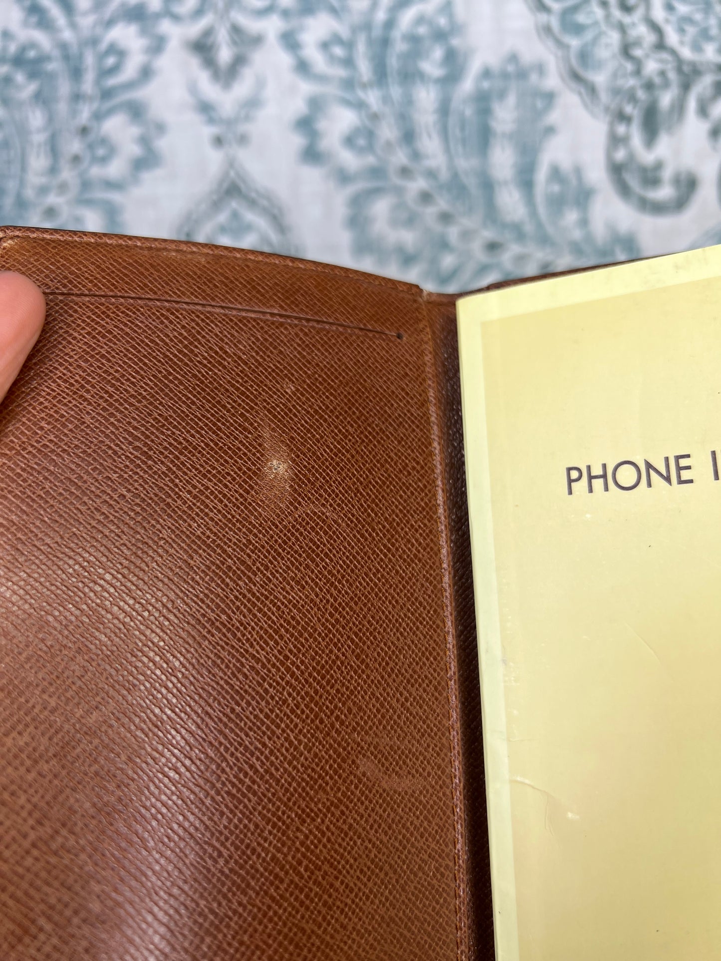 Louis Vuitton Monogram Checkbook Wallet/Cover