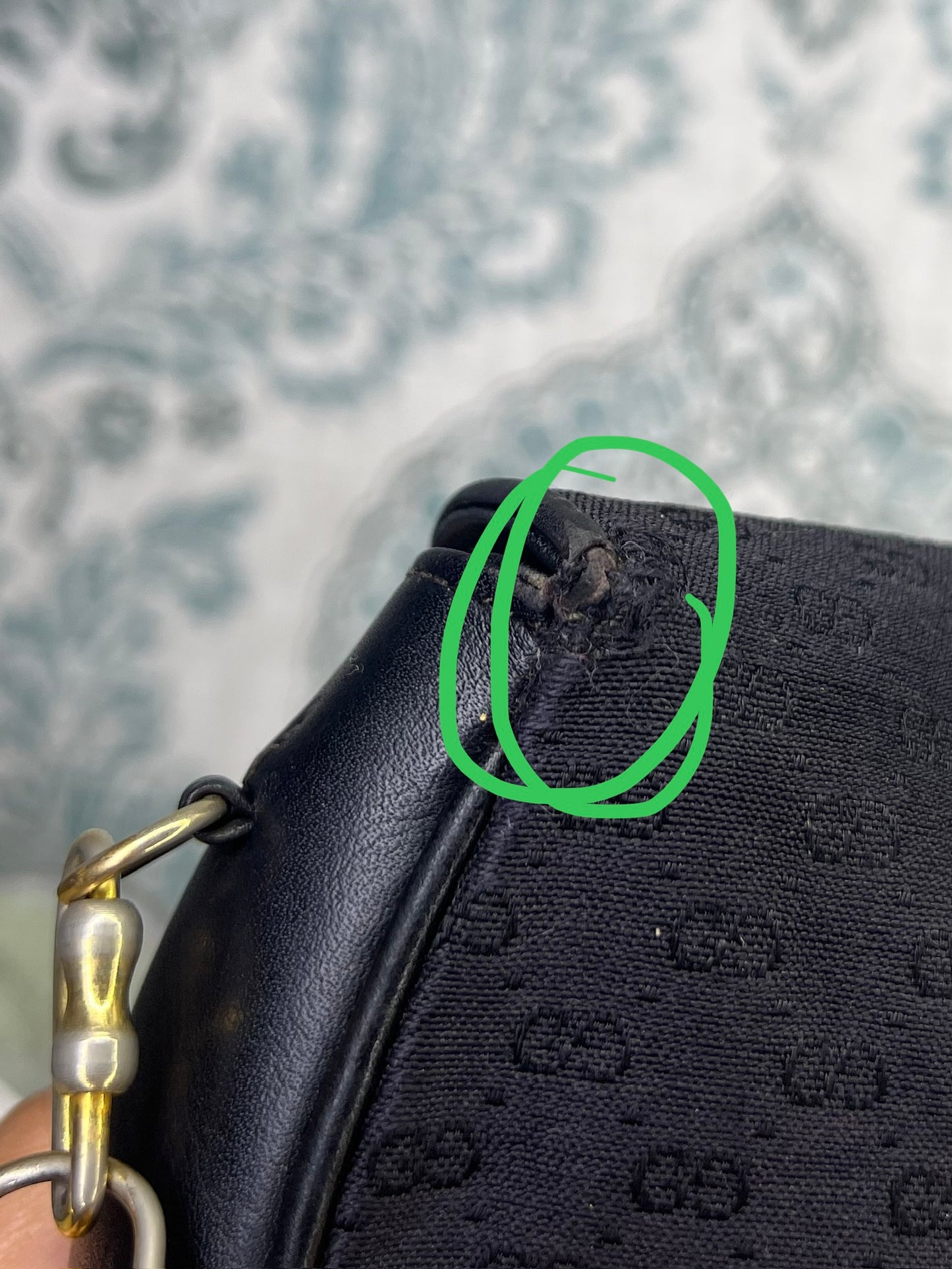 Gucci Vintage Micro GG Crossbody