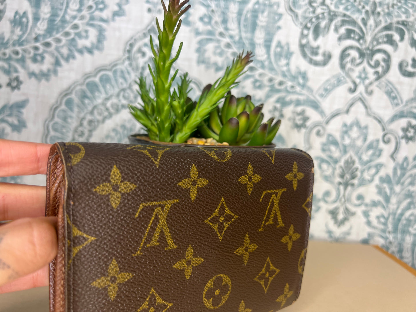 Louis Vuitton Monogram Passport Trifold Wallet #3