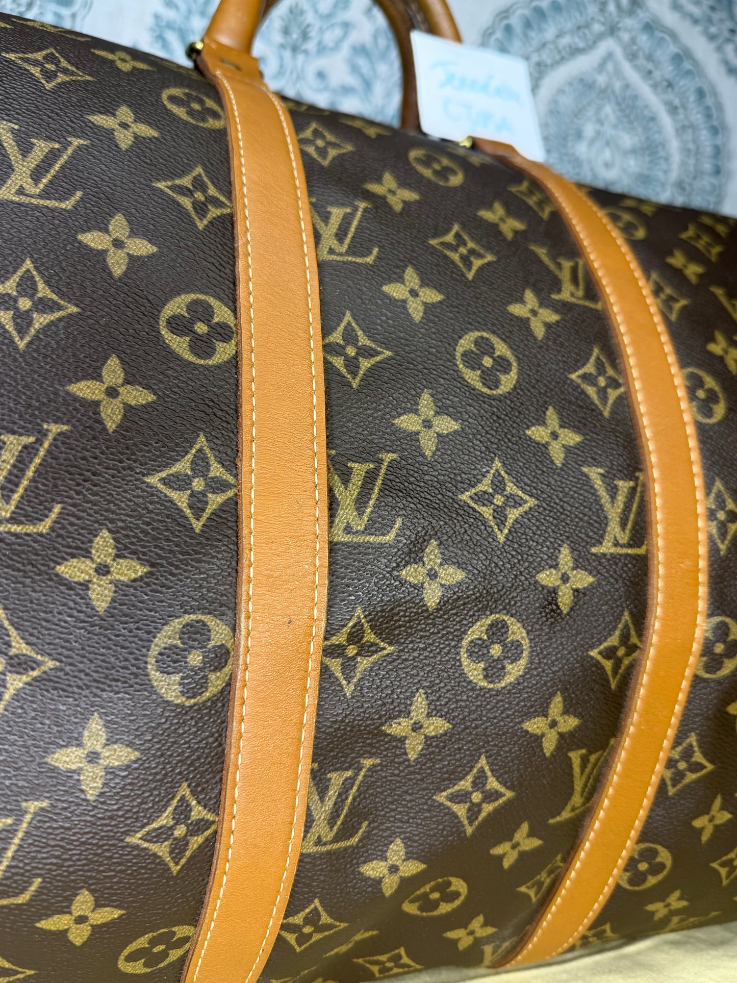 Louis Vuitton French Company Keepall 55