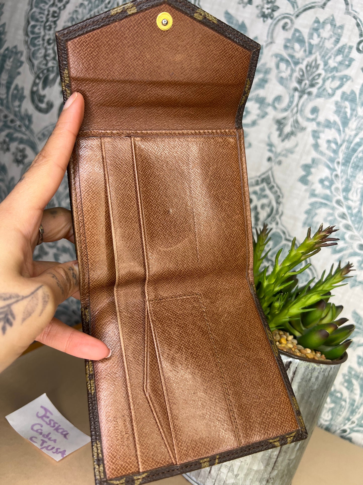 Louis Vuitton Monogram Elise Wallet #1