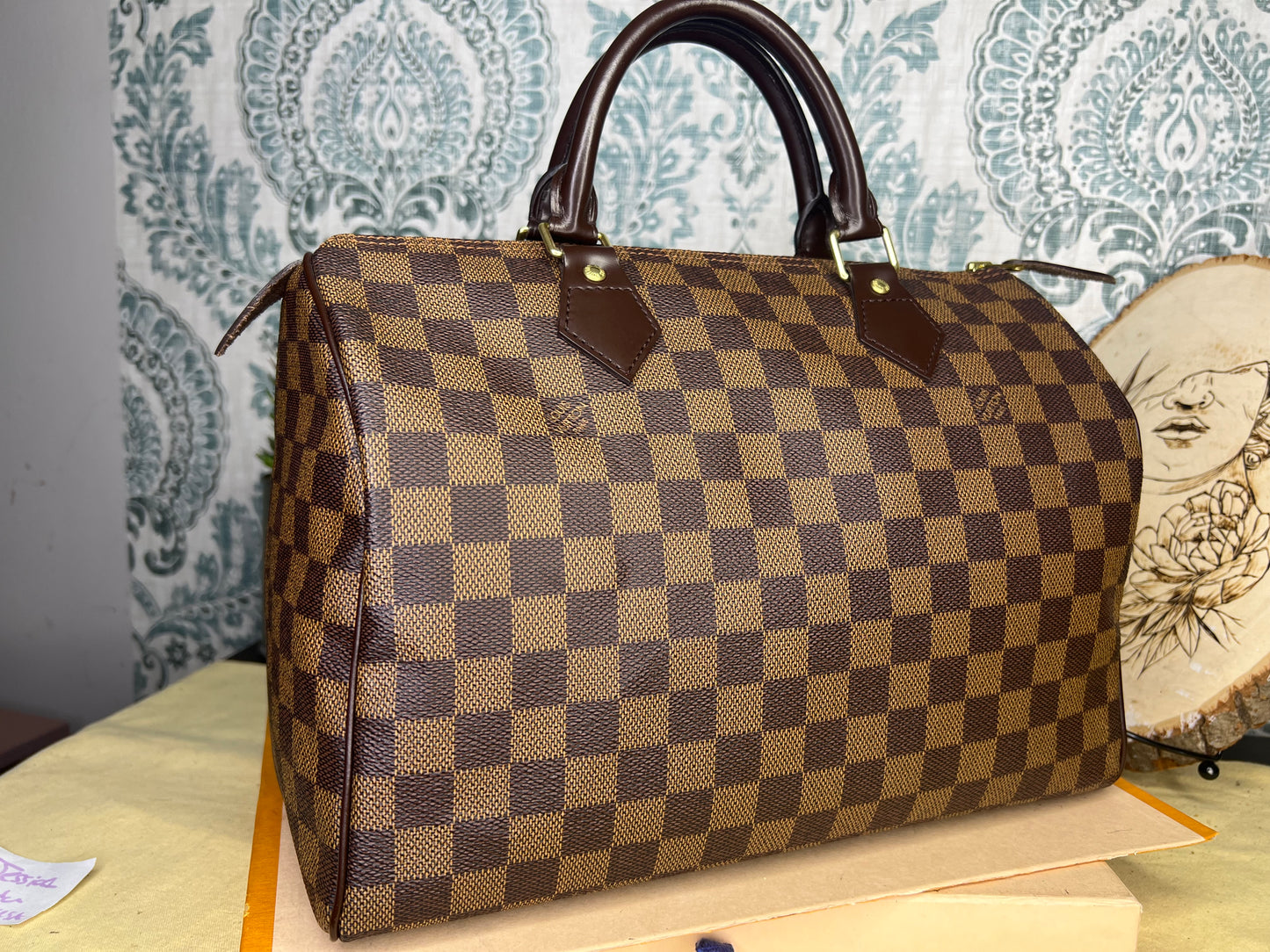 Louis Vuitton Speedy 30 Damier Ebene