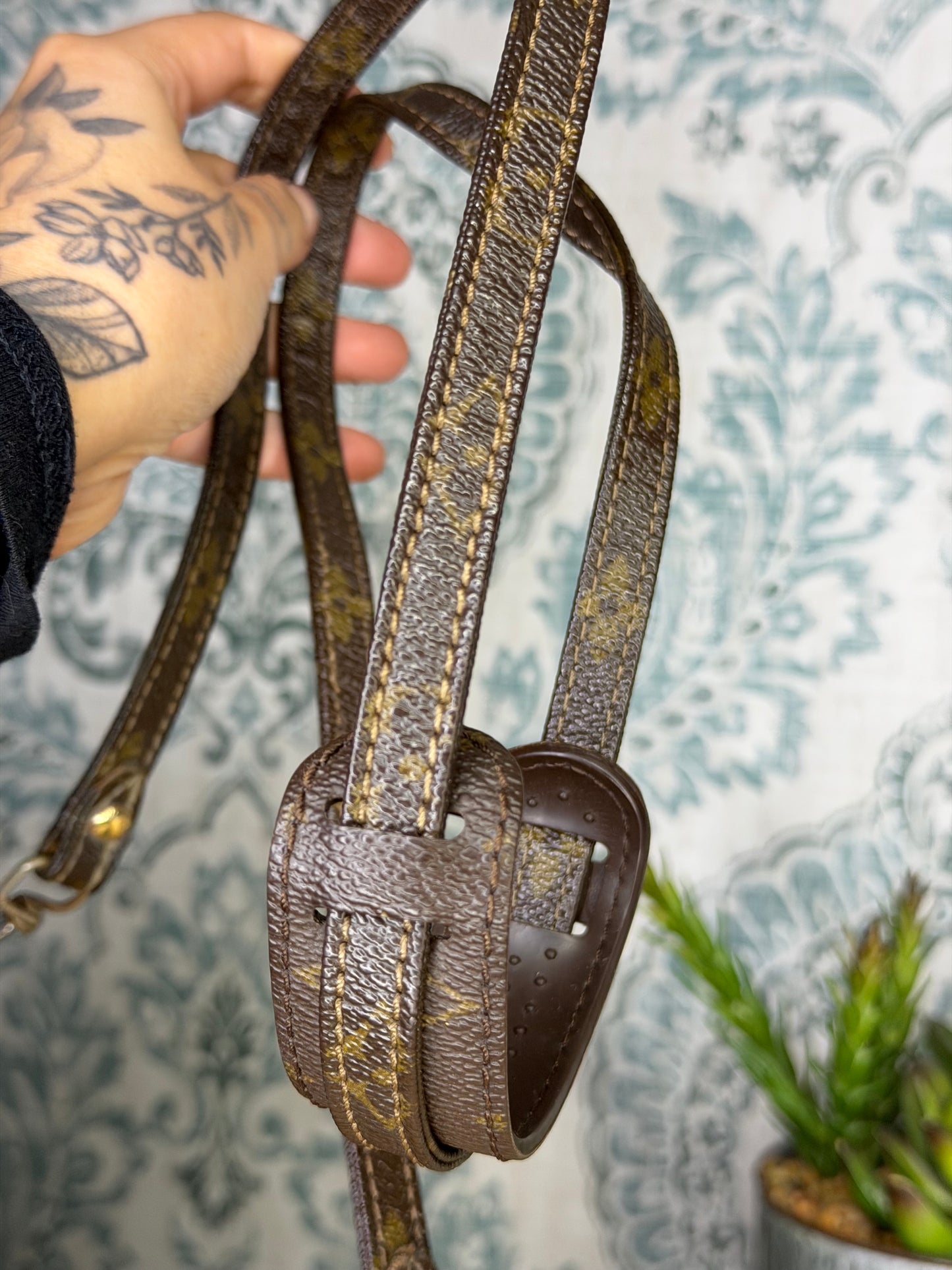 Louis Vuitton Pochette Accessories with Monogram Strap #2