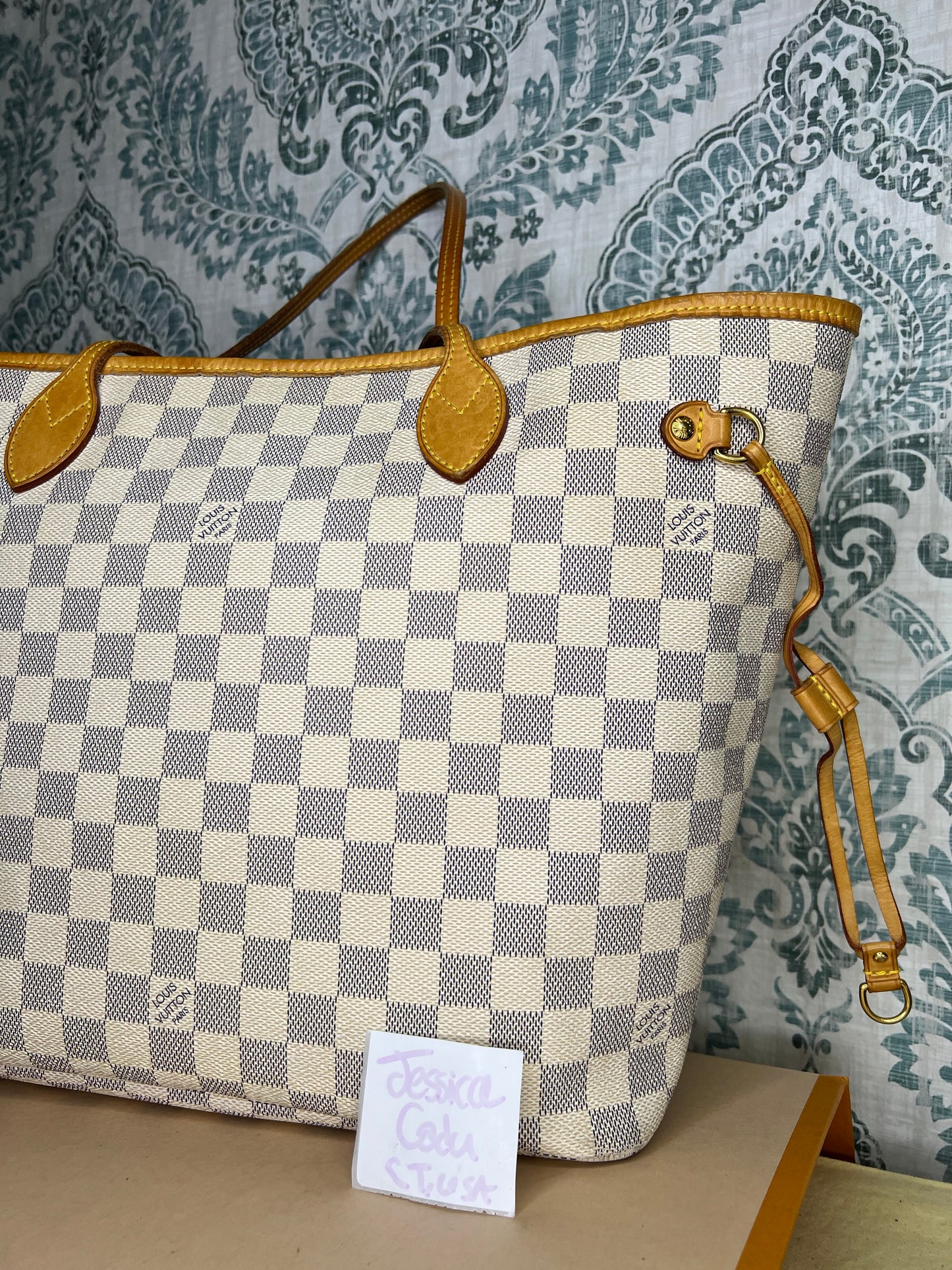 Louis Vuitton Neverfull MM Damier Azur