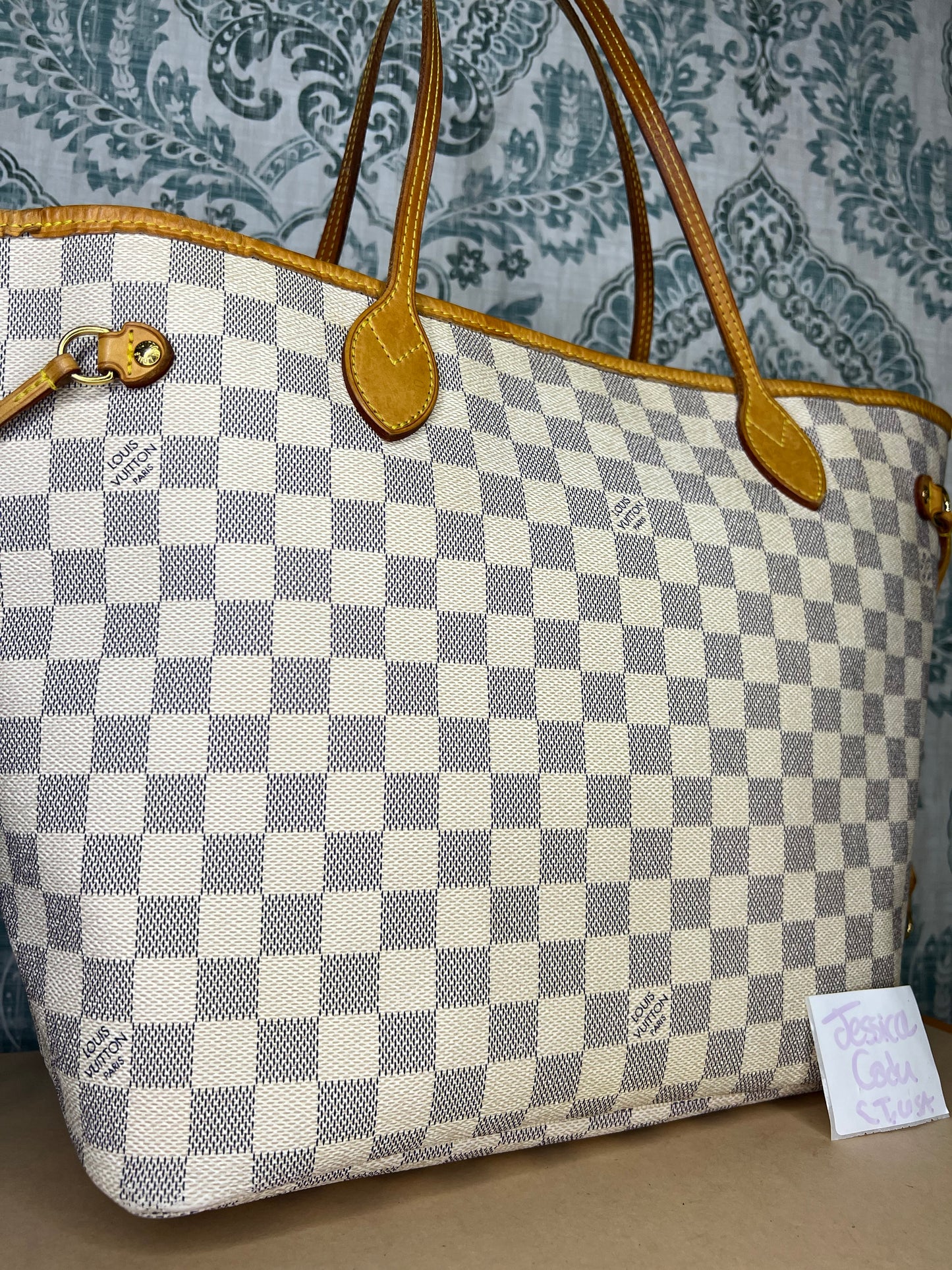Louis Vuitton Neverfull MM Damier Azur