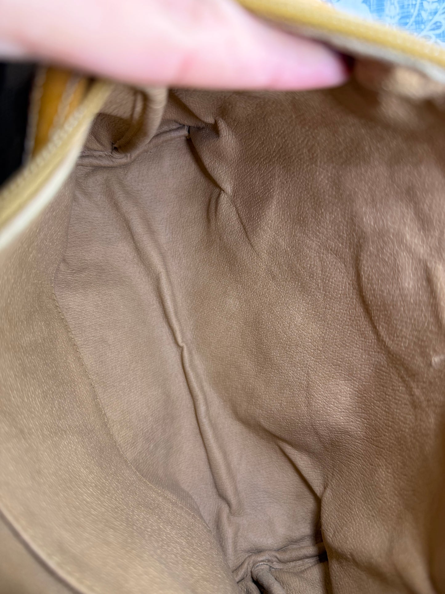 Gucci Micro GG Tan Clutch