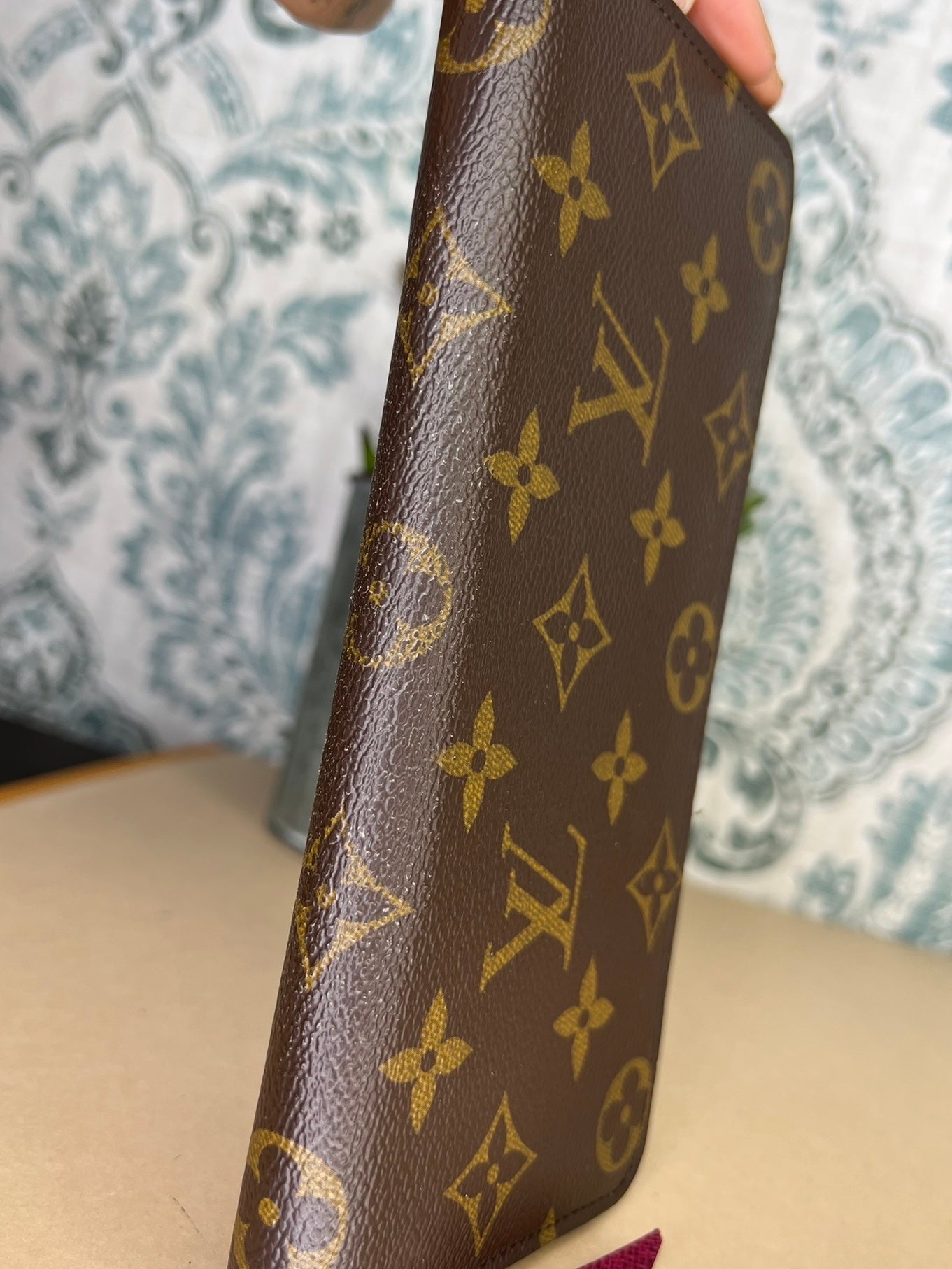 Louis Vuitton Clemence Fuschia Wallet