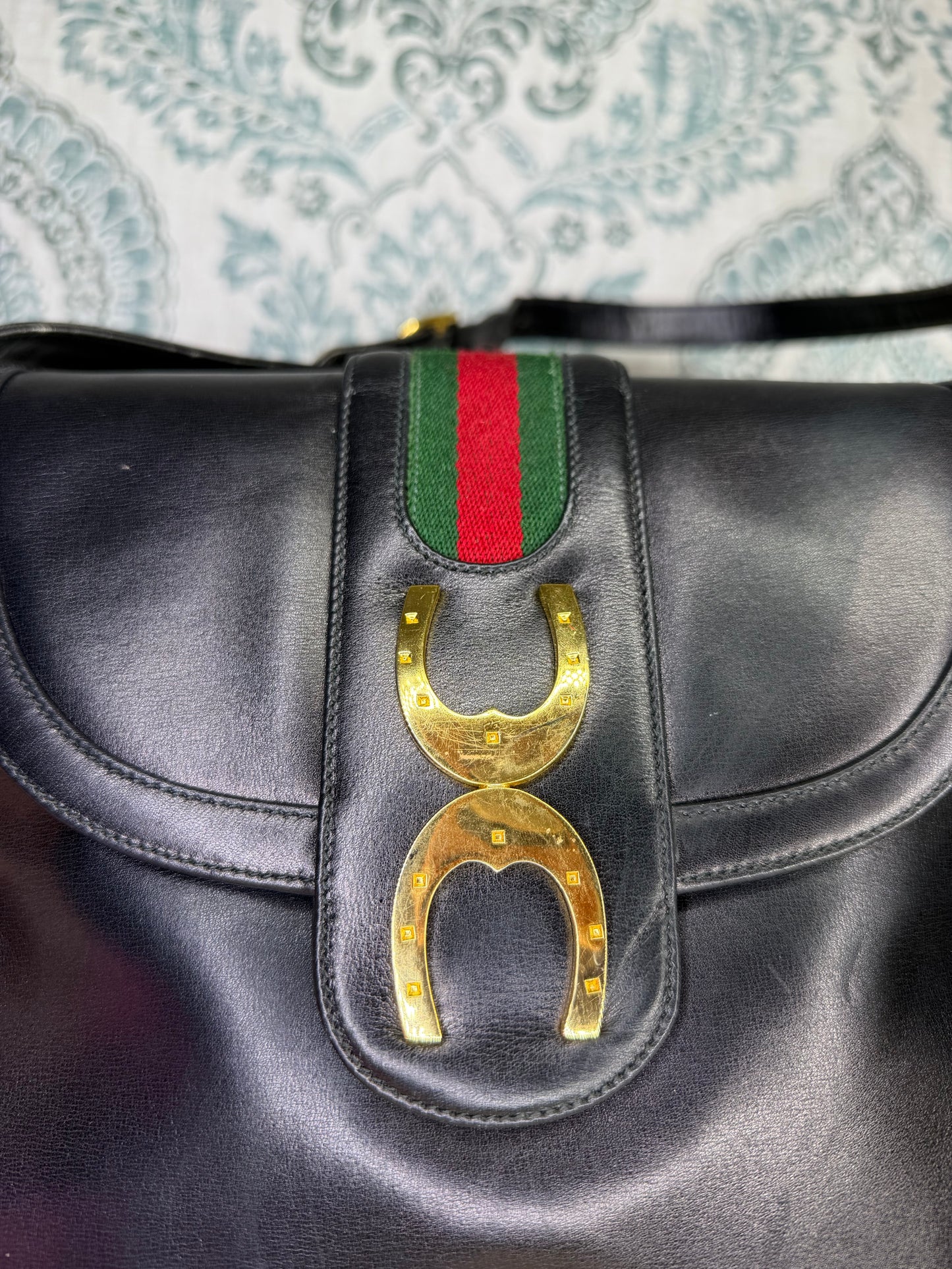 Gucci Vintage Sherry Line Shoulder Bag
