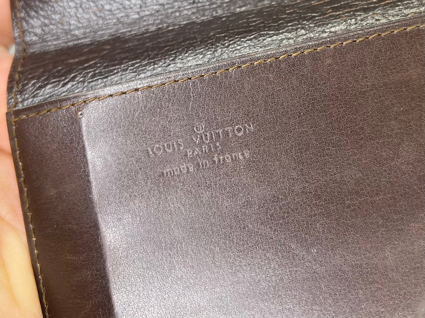 Louis Vuitton Monogram Horizontal Checkbook Holder