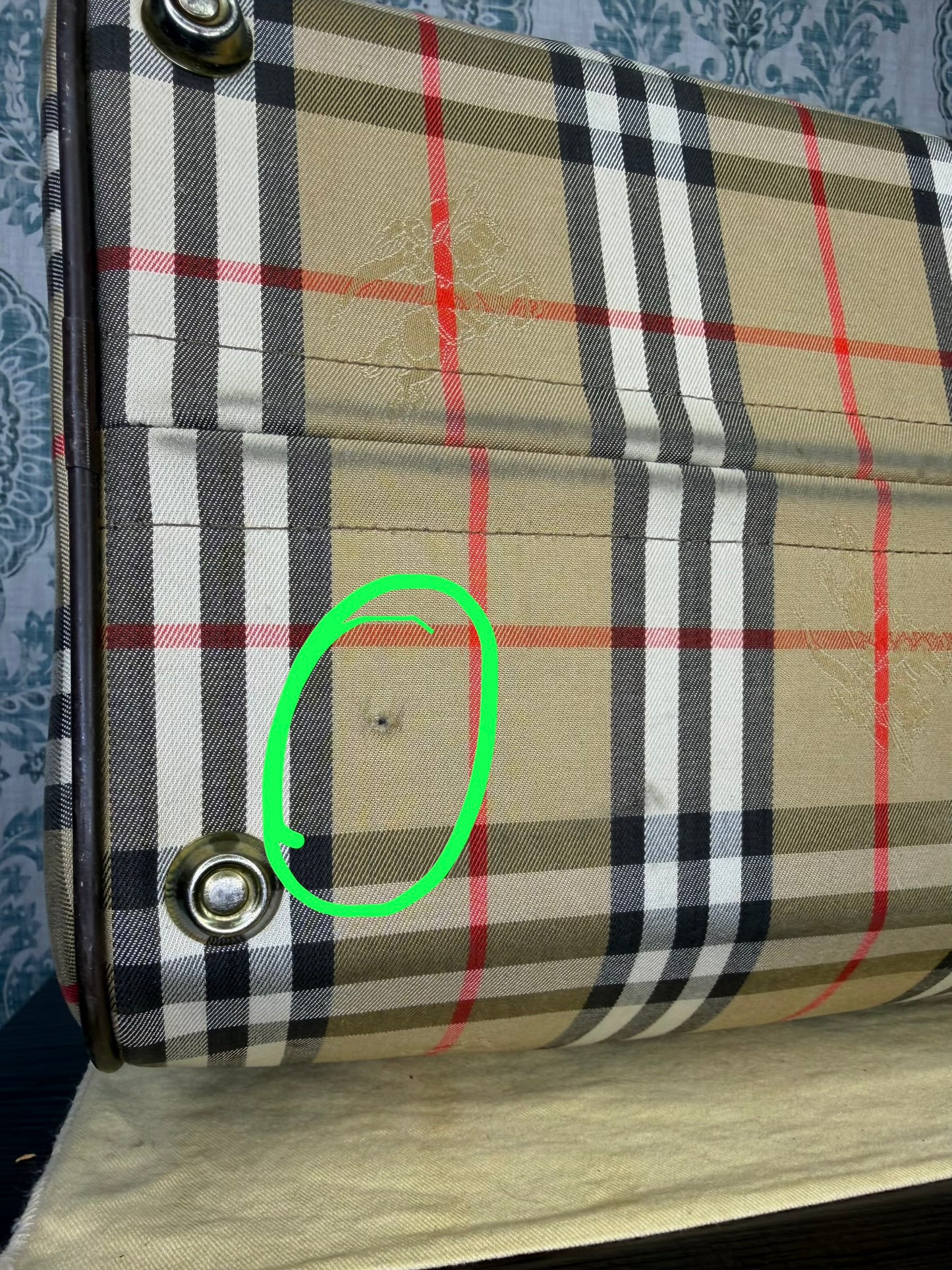 Burberry Nova Check Duffle