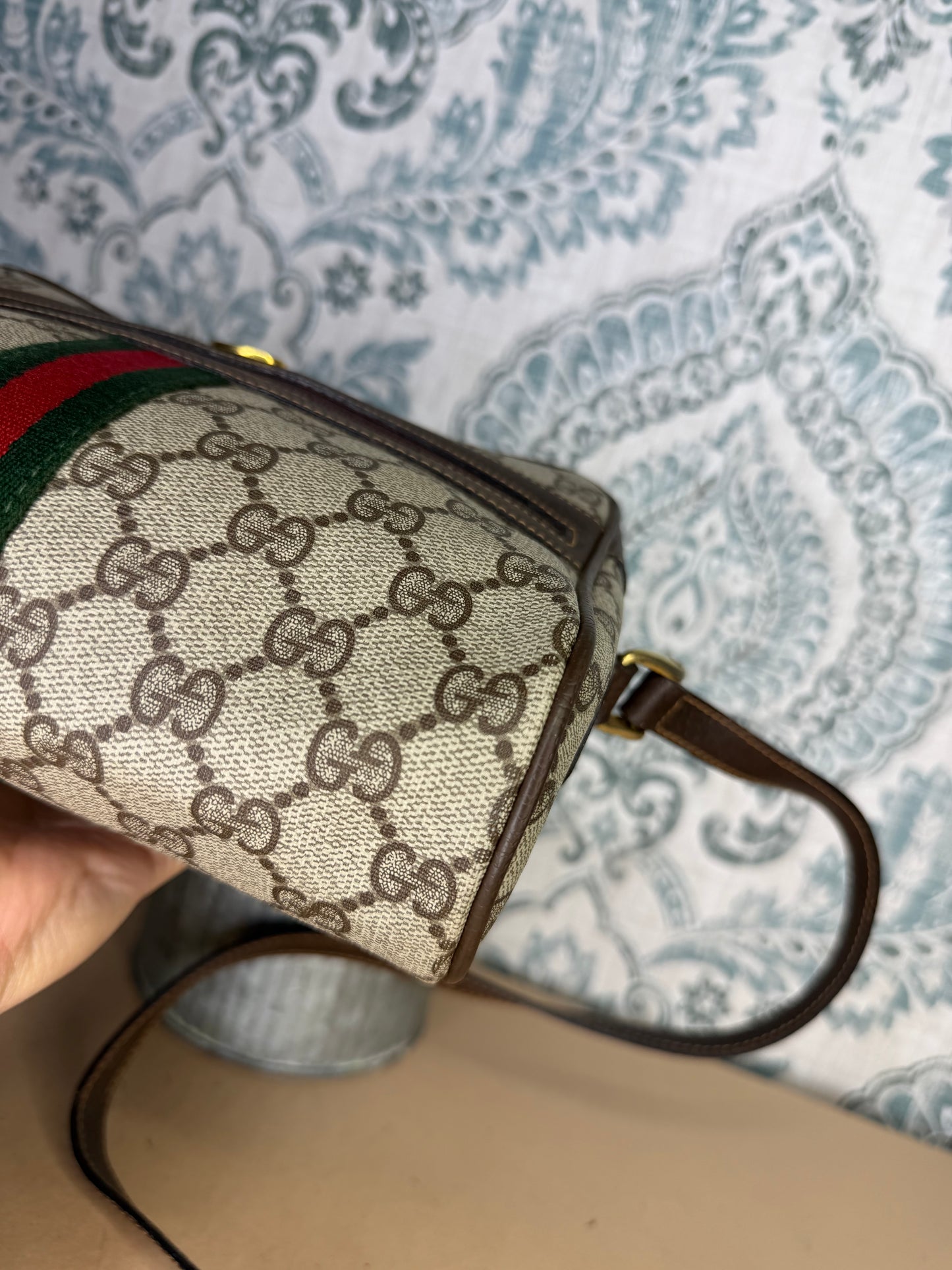 Gucci Vintage Supreme Sherry Line Purse