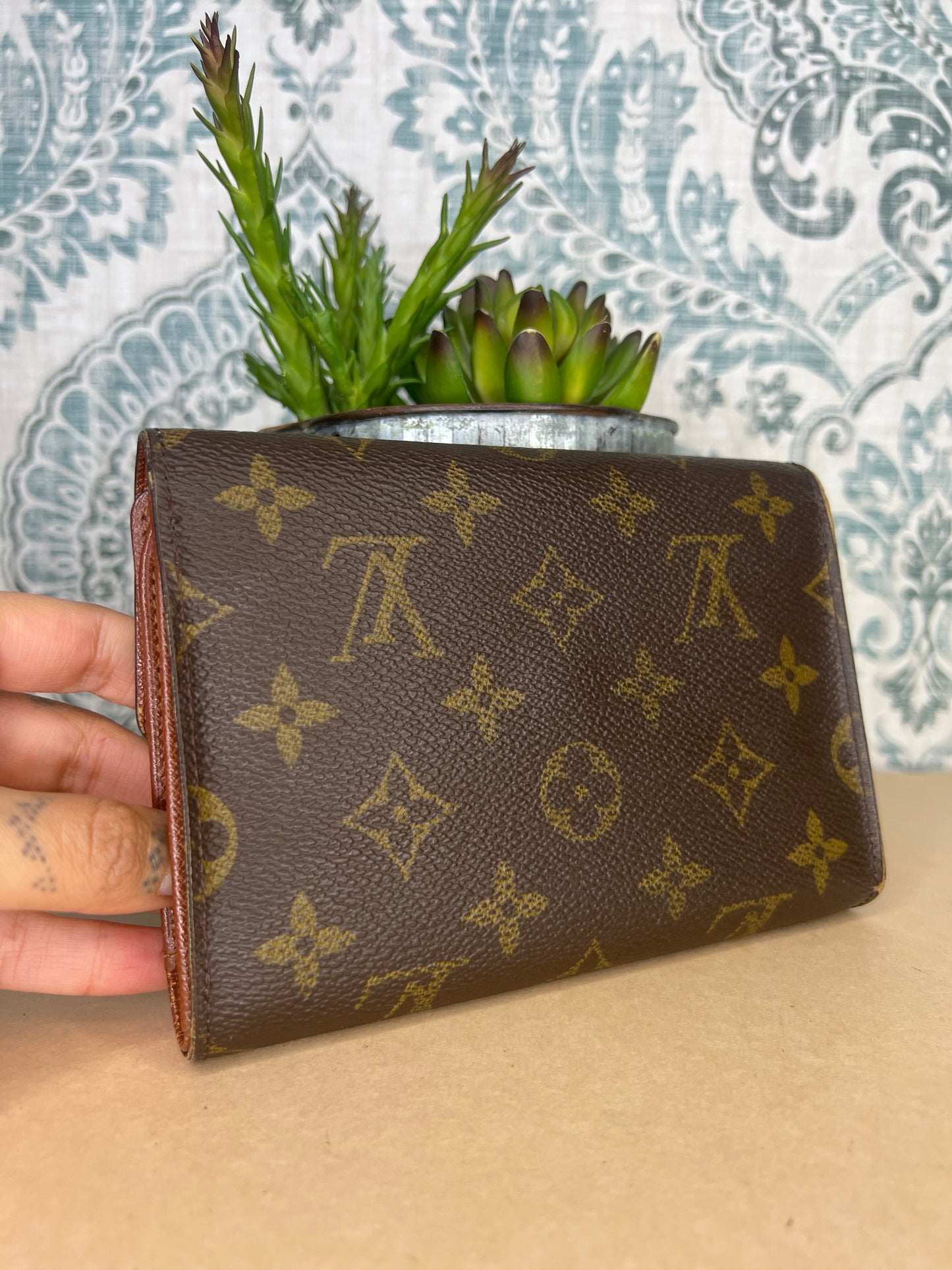 Louis Vuitton Monogram Passport Trifold Wallet #1