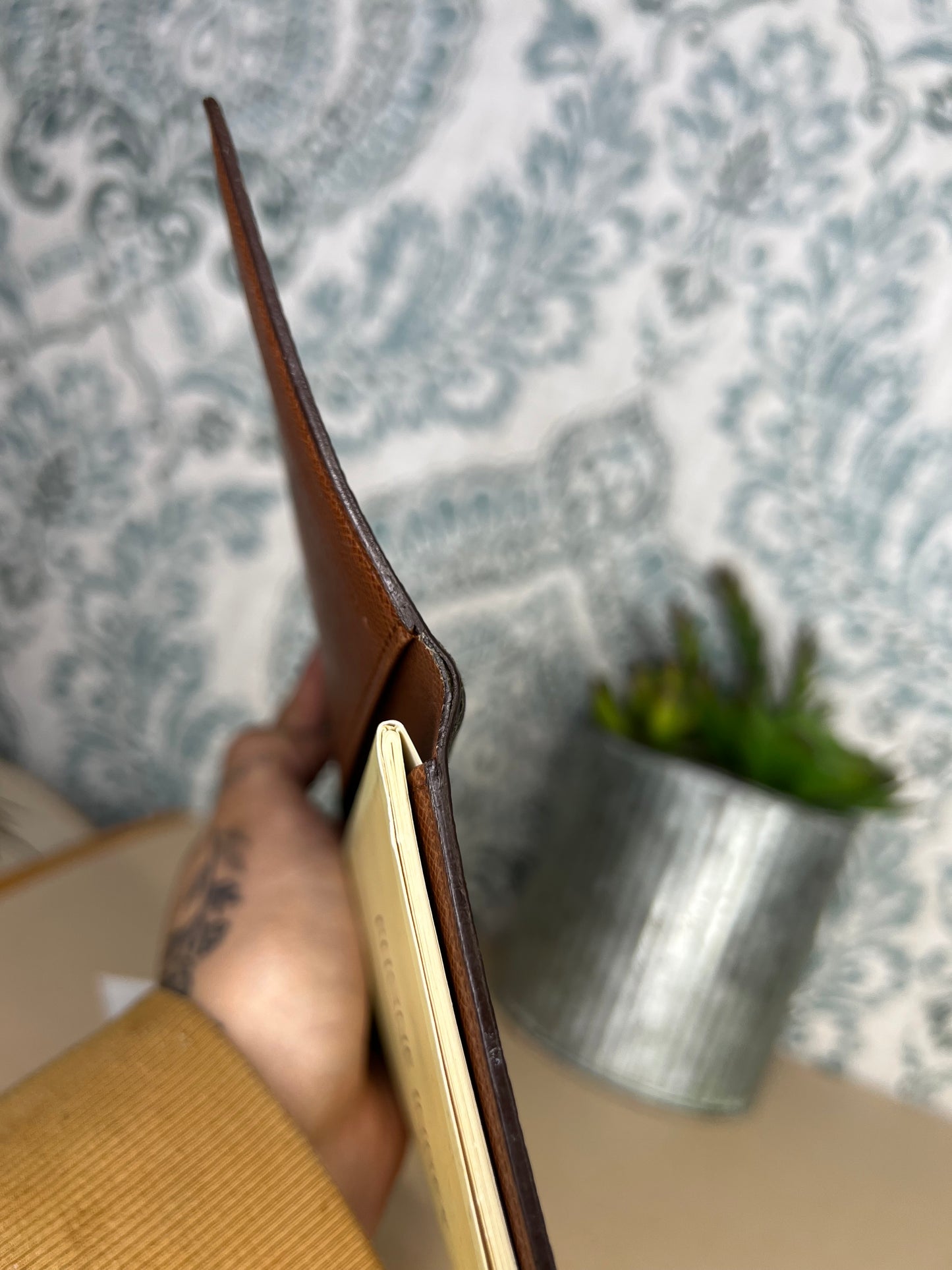 Louis Vuitton Monogram Checkbook Wallet/Cover