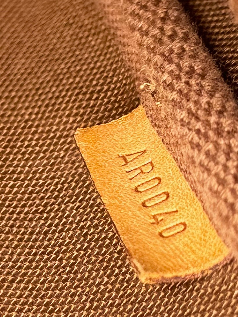 Louis Vuitton Pochette Accessories with Monogram Strap