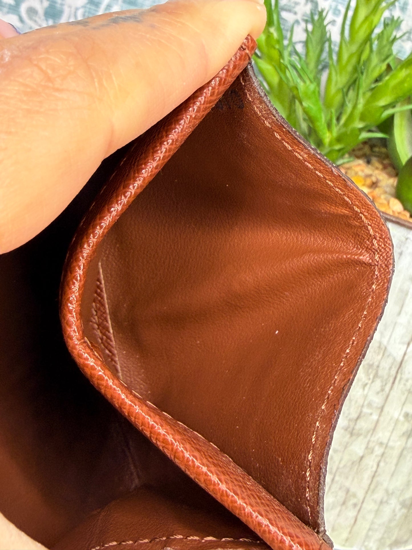 Louis Vuitton Porte Monnaie Plat Monogram Card Case #2