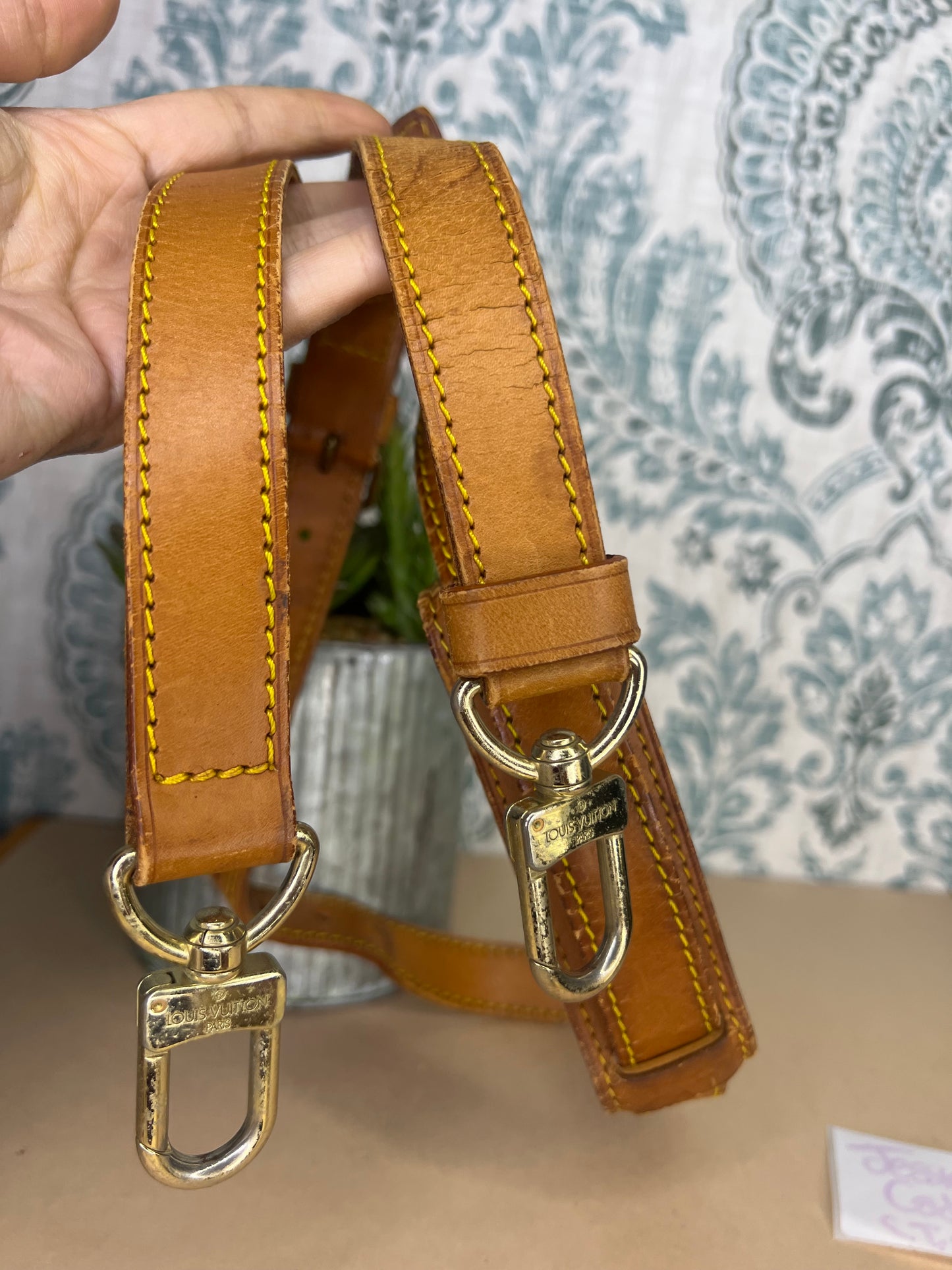 Louis Vuitton Bandouliere Vachetta Strap