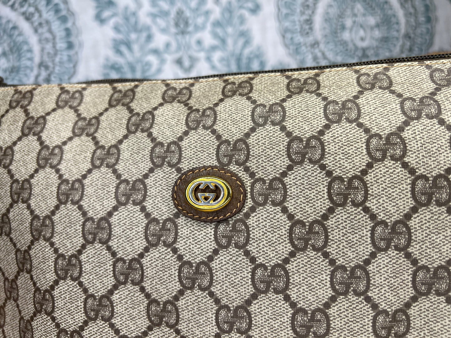 Gucci Brown Vintage Clutch