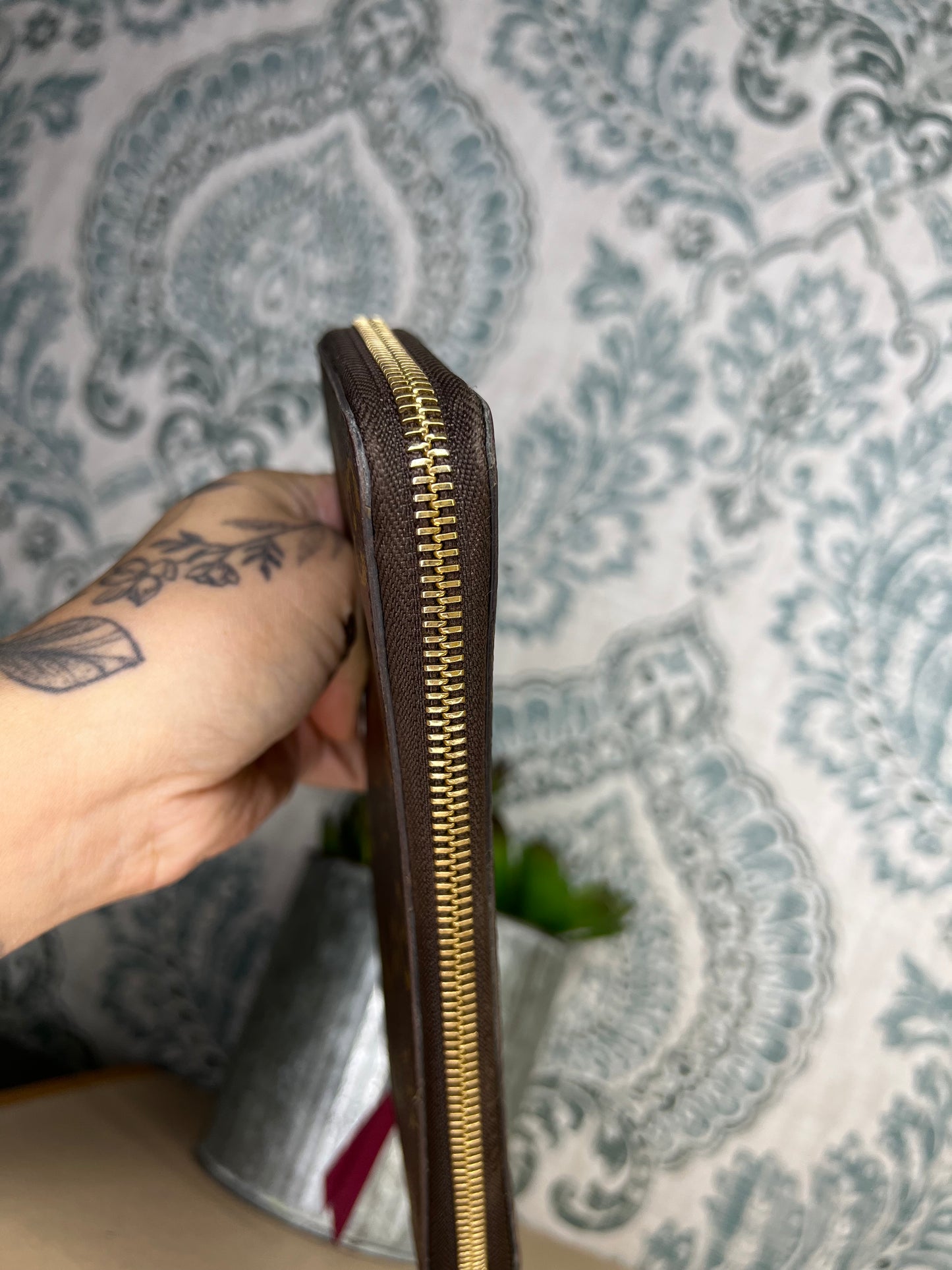 Louis Vuitton Clemence Fuschia Wallet