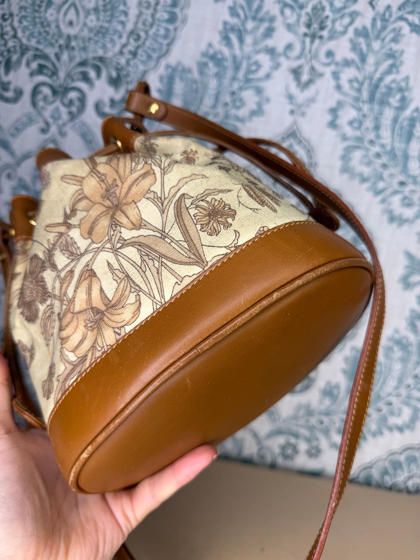 Gucci Floral Bucket Bag