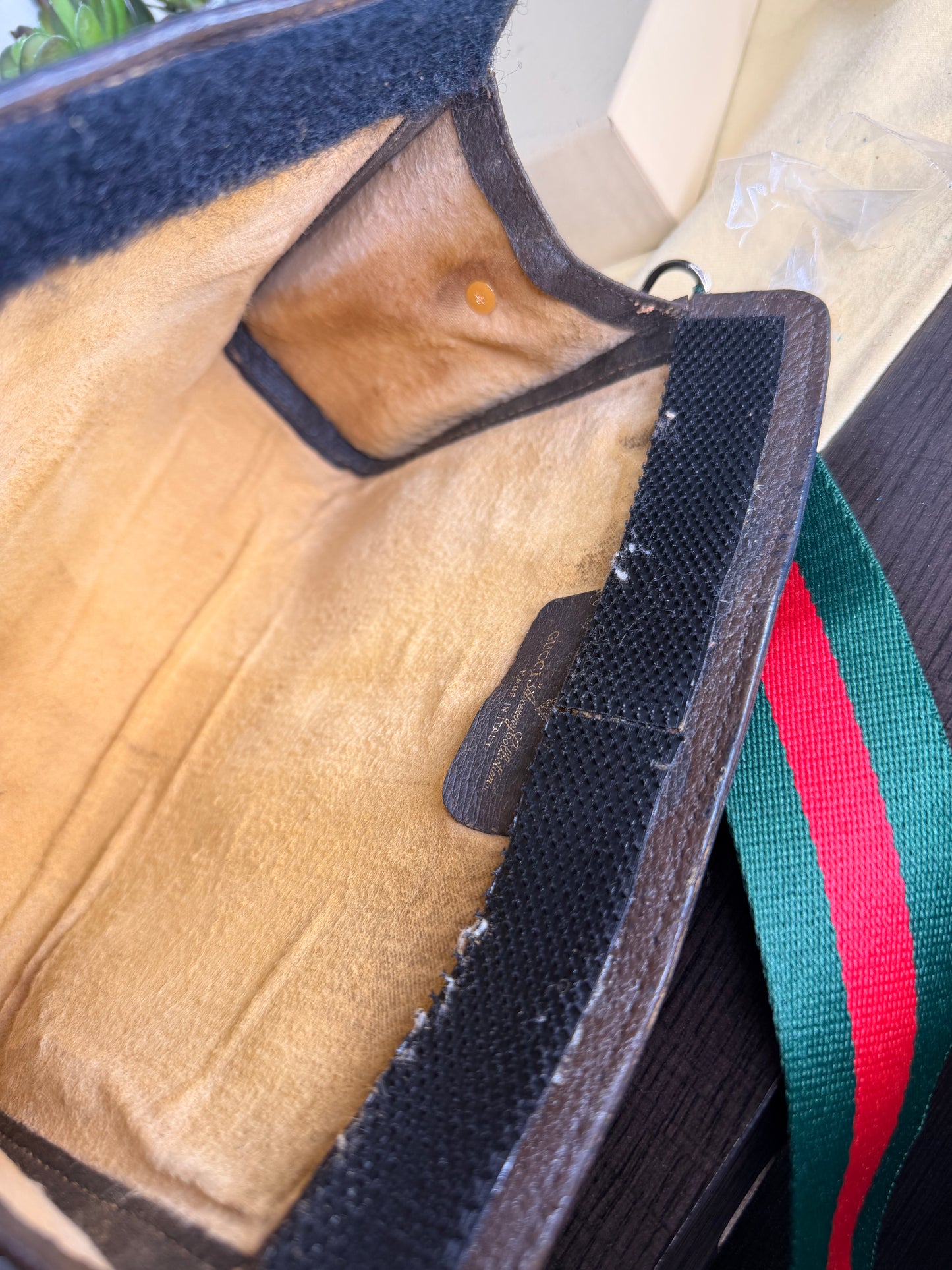 Gucci Vintage Sherry Line Crossbody