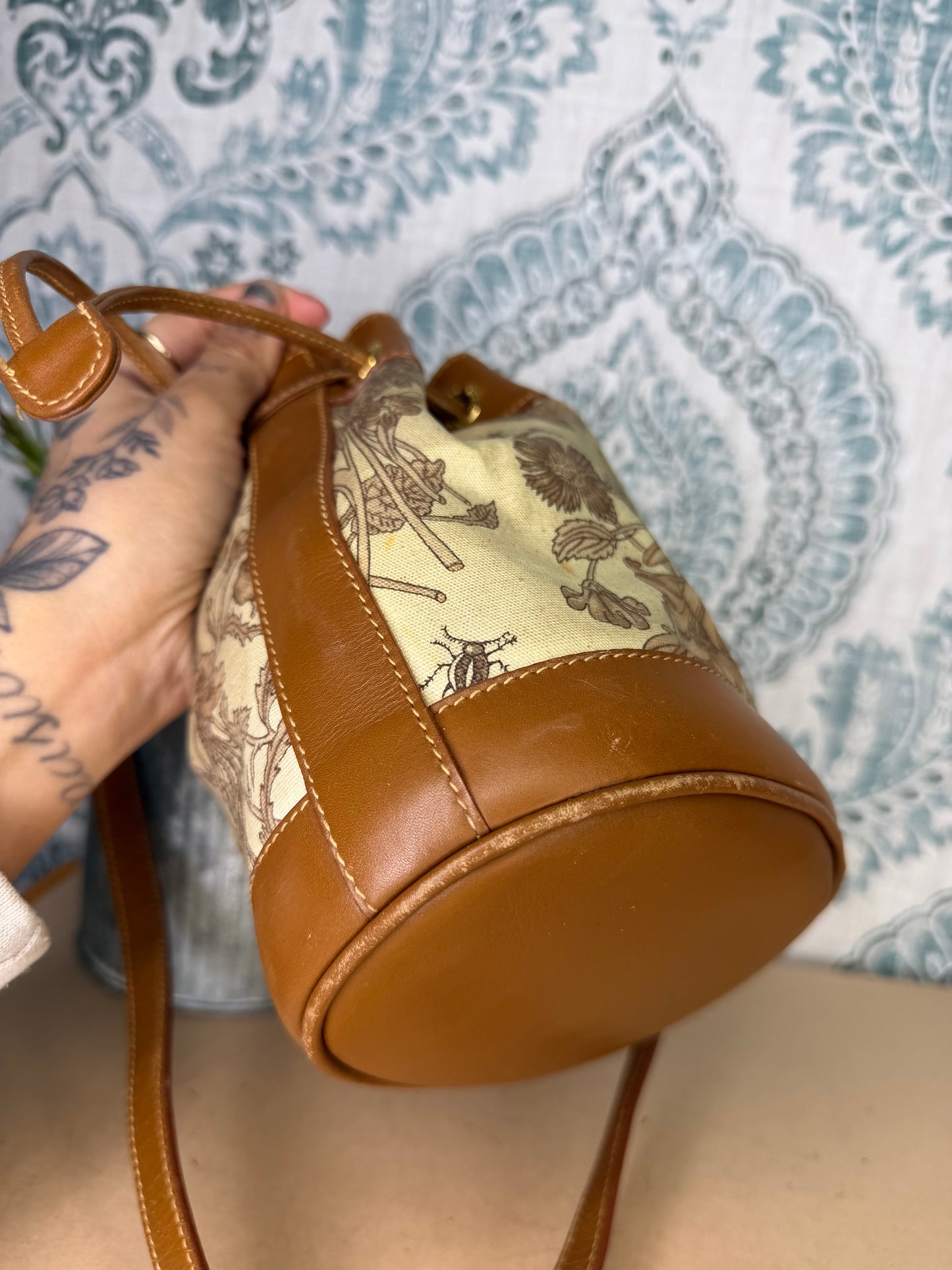 Gucci Floral Bucket Bag